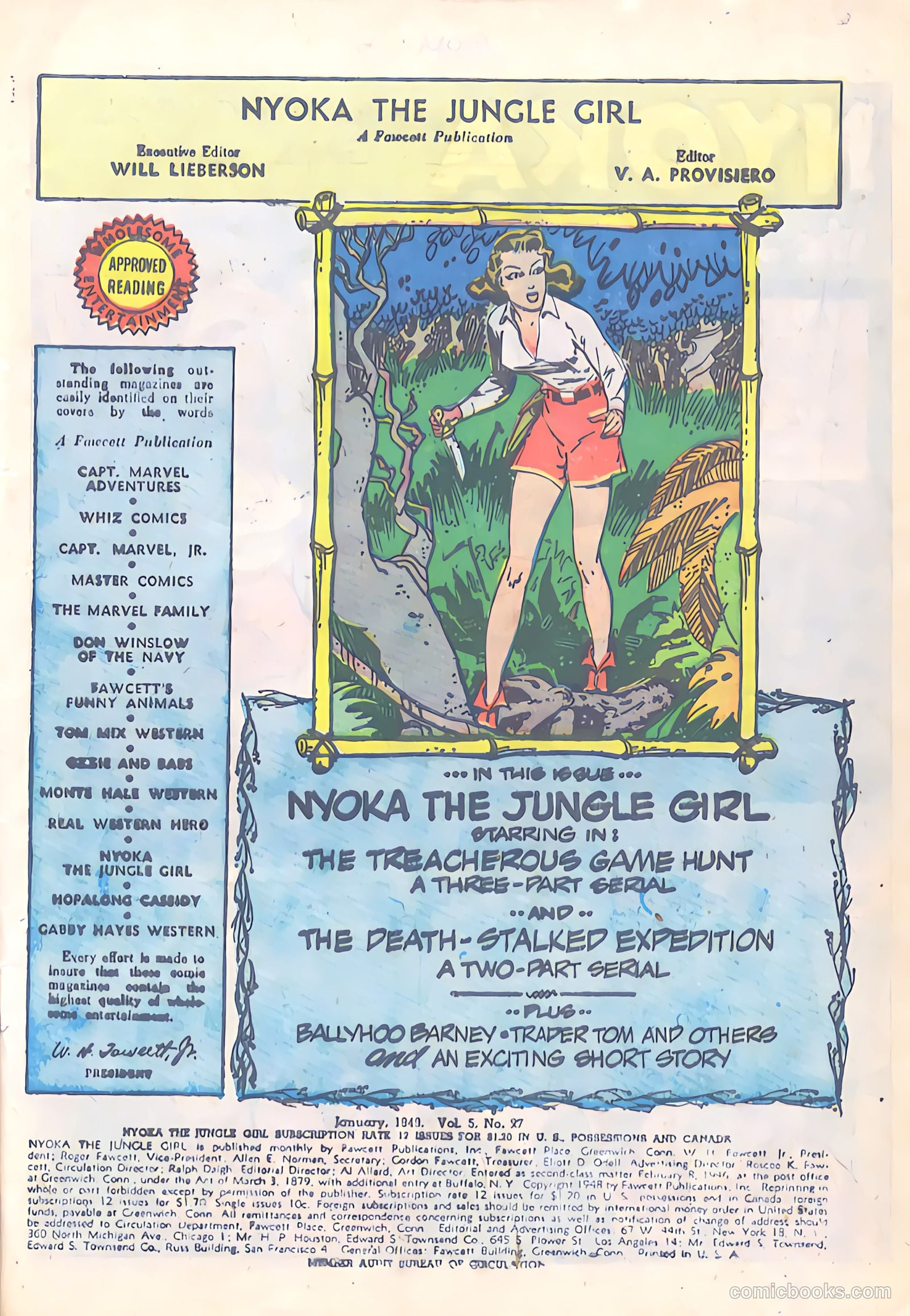 Nyoka the Jungle Girl #27 (1949) — page 3 of 52