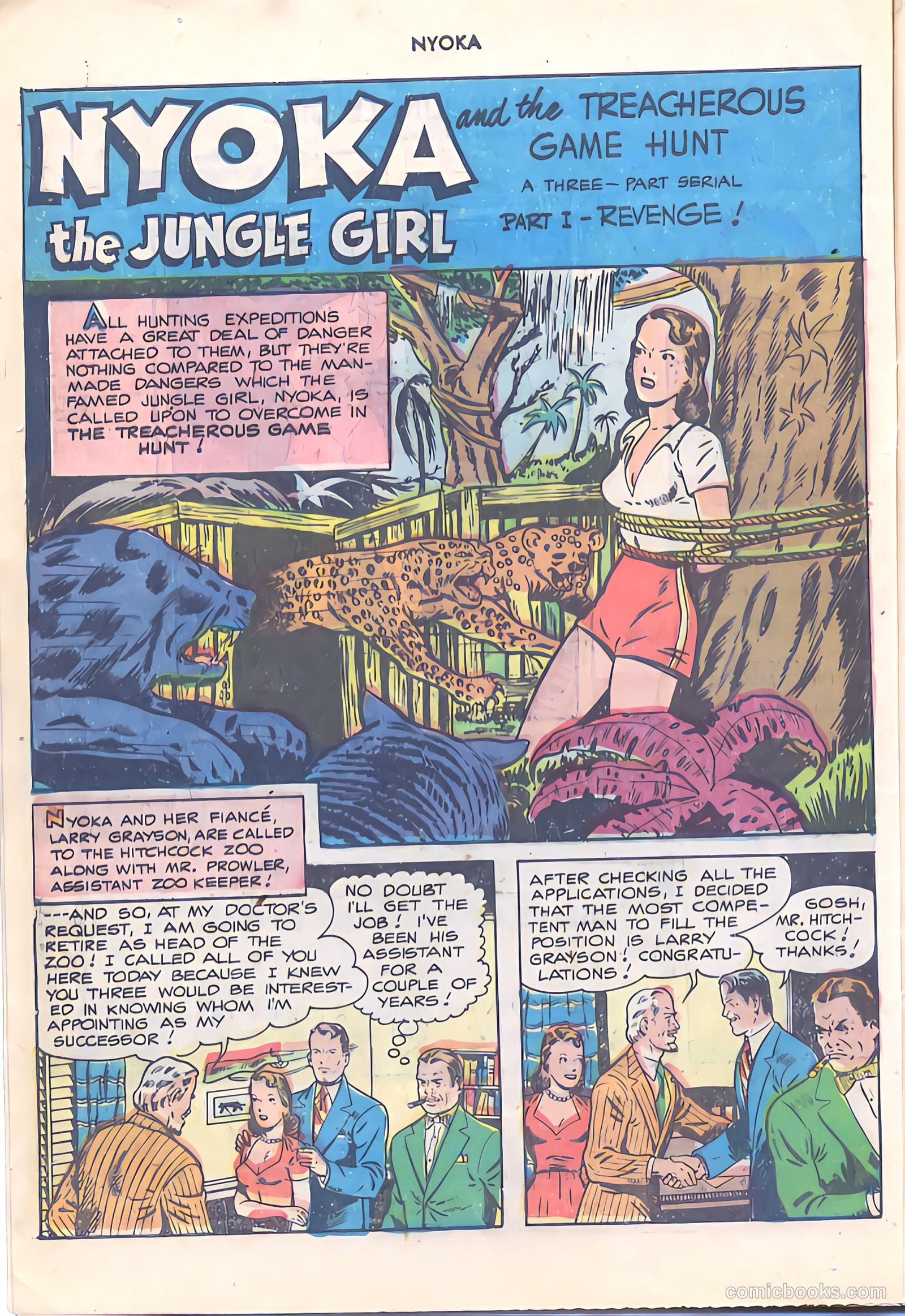 Nyoka the Jungle Girl #27 (1949) — page 4 of 52