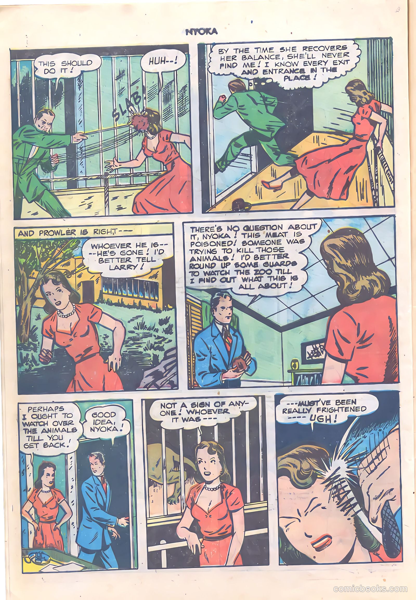 Nyoka the Jungle Girl #27 (1949) — page 6 of 52