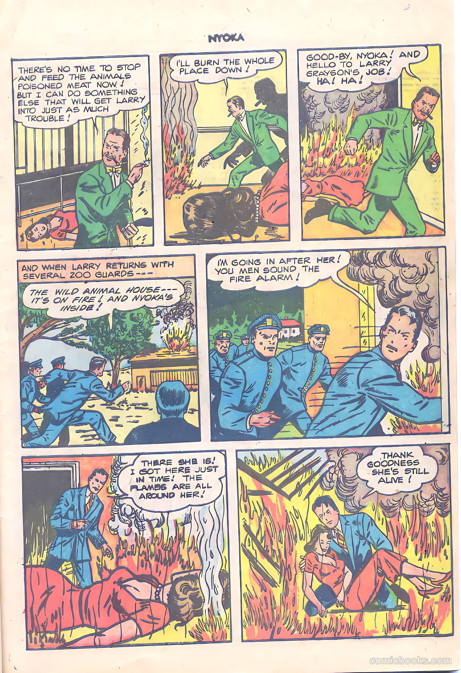 Nyoka the Jungle Girl #27 (1949) — page 7 of 52
