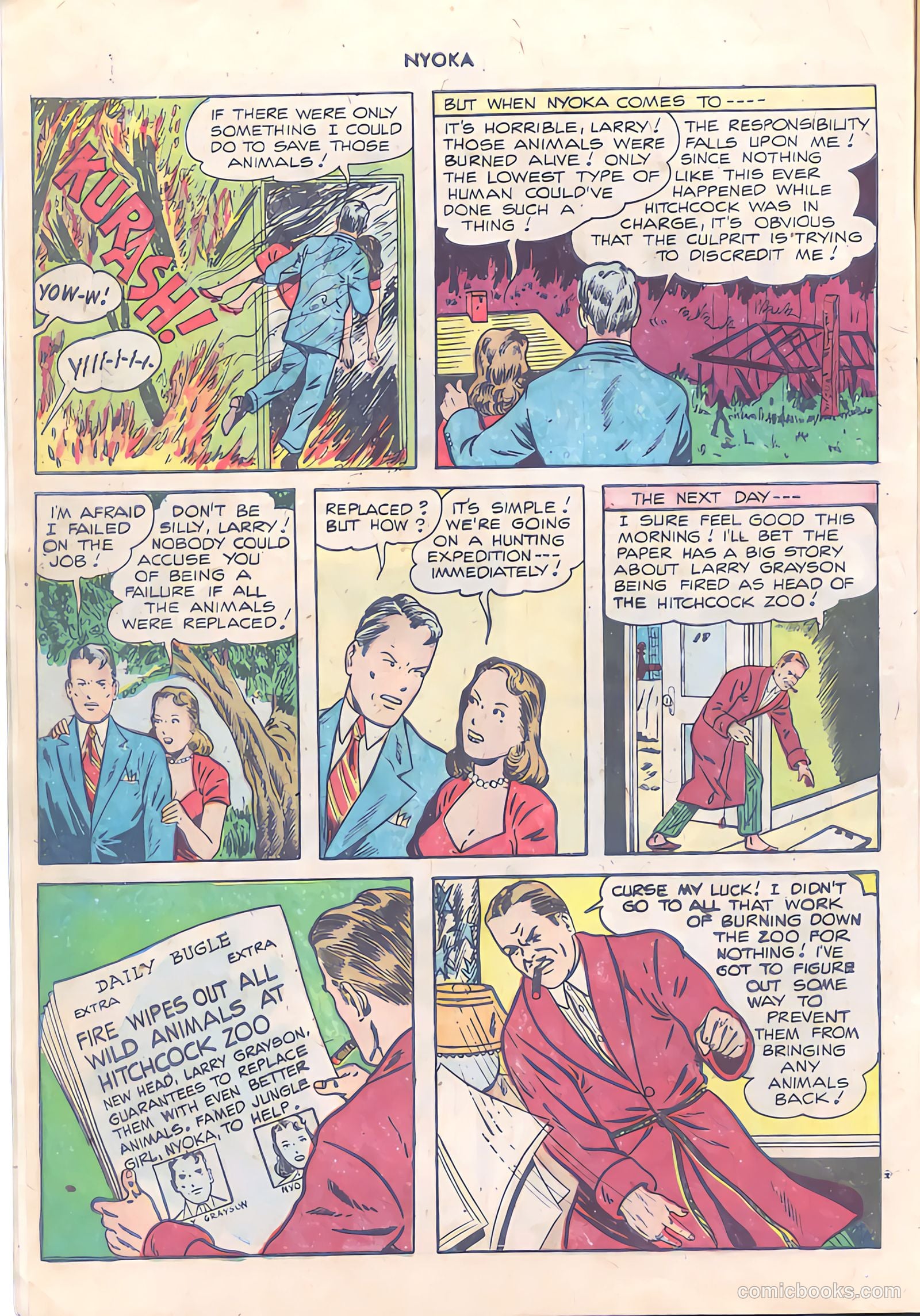 Nyoka the Jungle Girl #27 (1949) — page 8 of 52