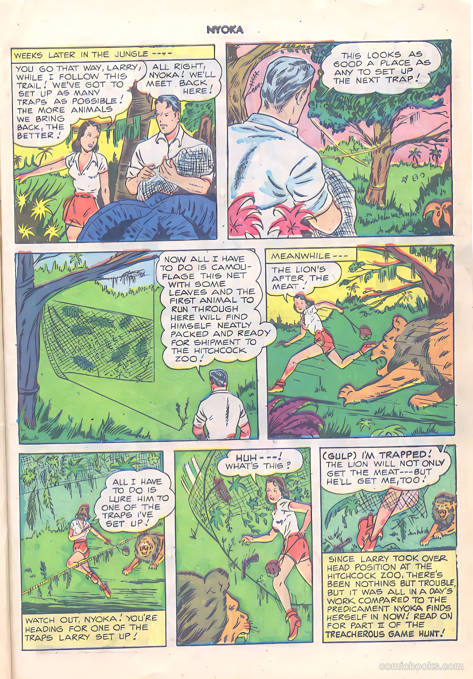 Nyoka the Jungle Girl #27 (1949) — page 9 of 52