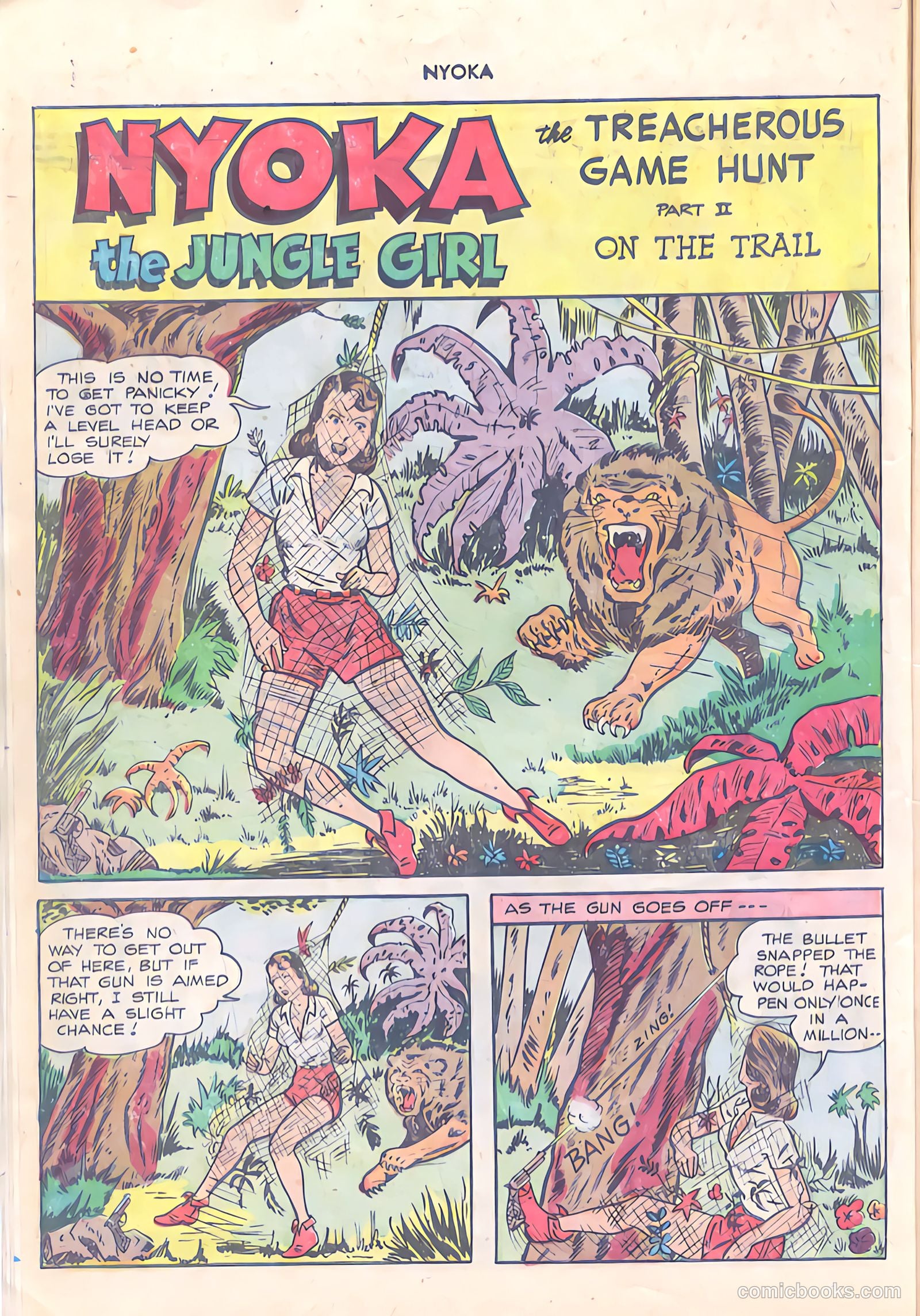 Nyoka the Jungle Girl #27 (1949) — page 14 of 52