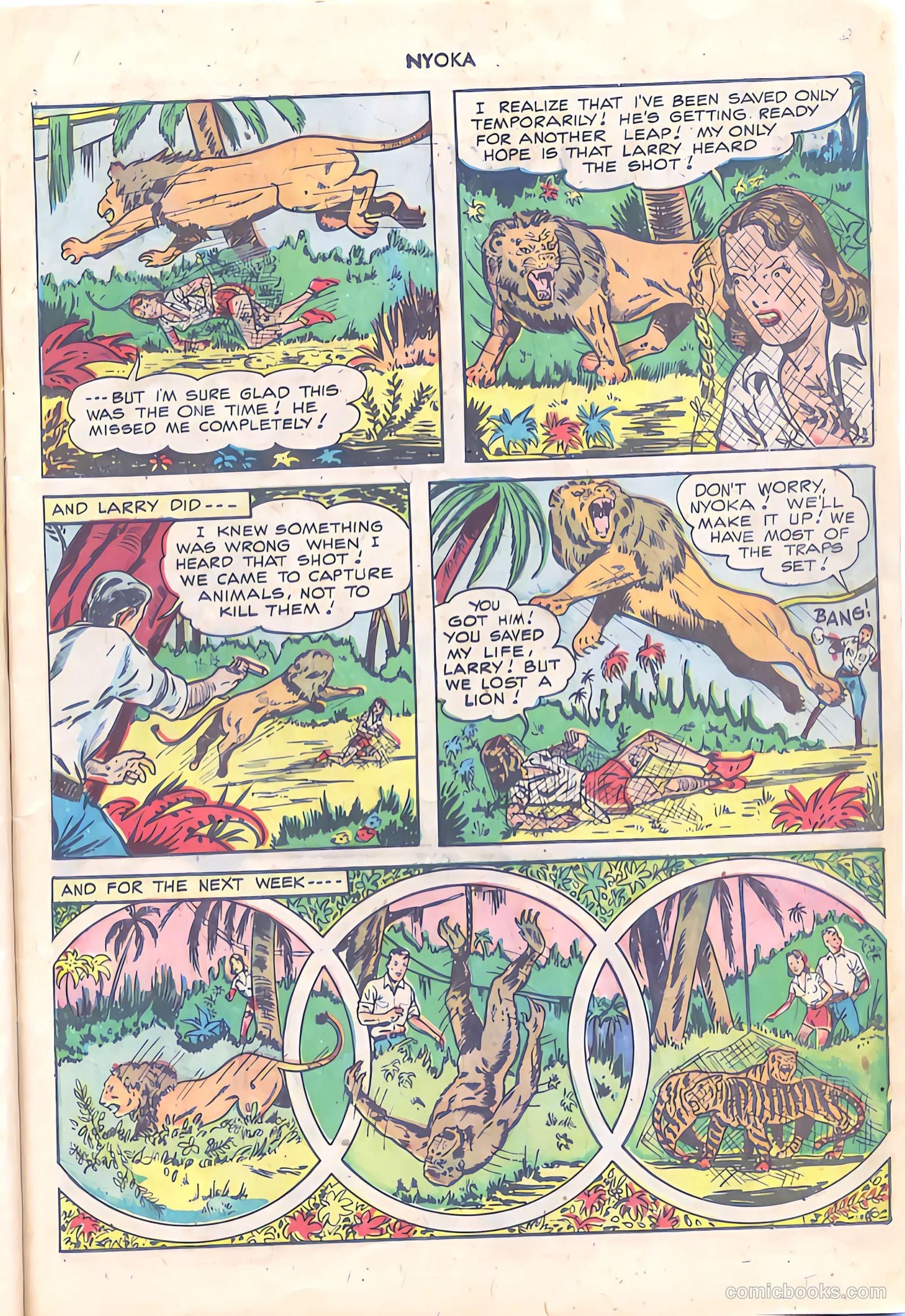Nyoka the Jungle Girl #27 (1949) — page 15 of 52