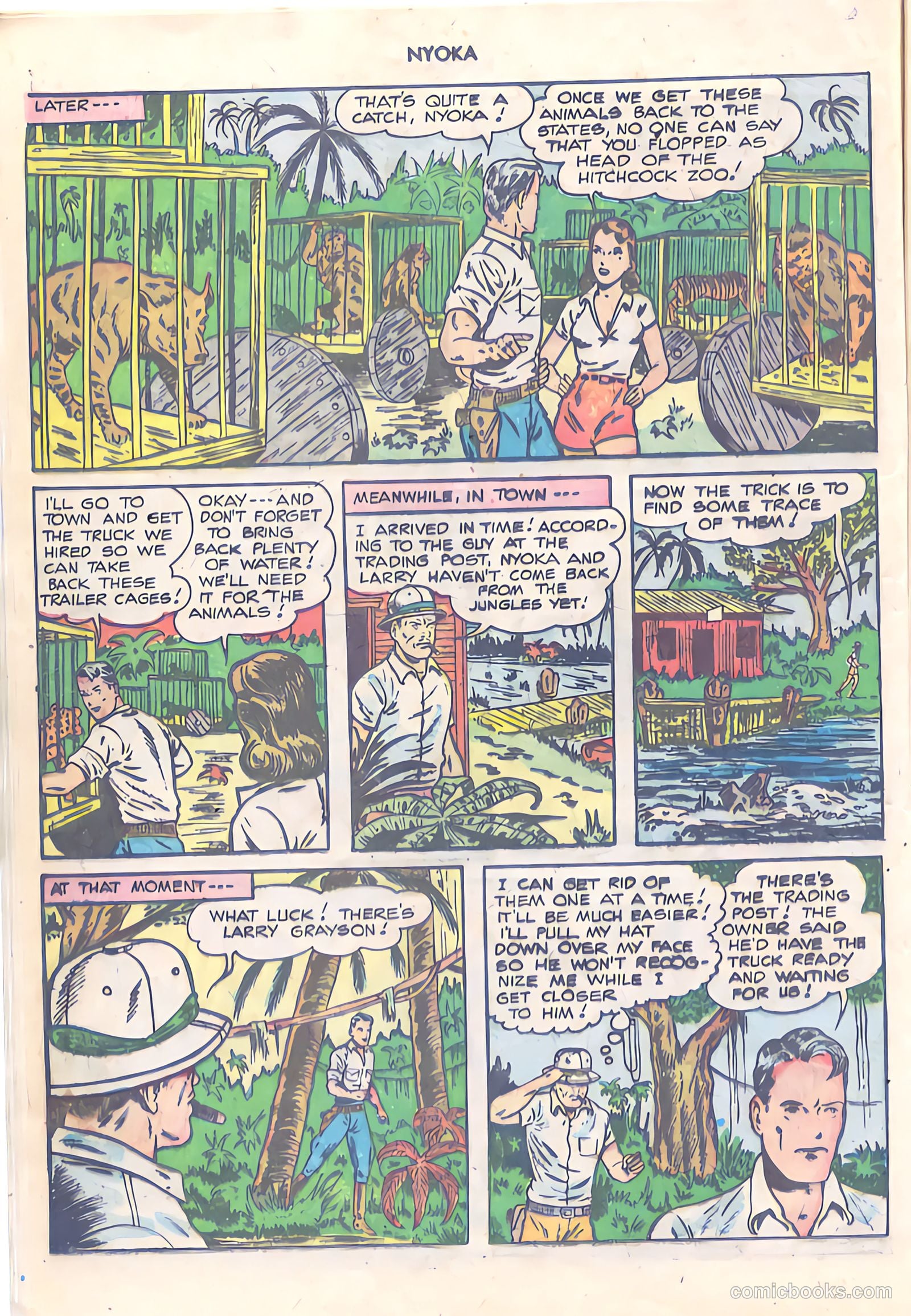 Nyoka the Jungle Girl #27 (1949) — page 16 of 52