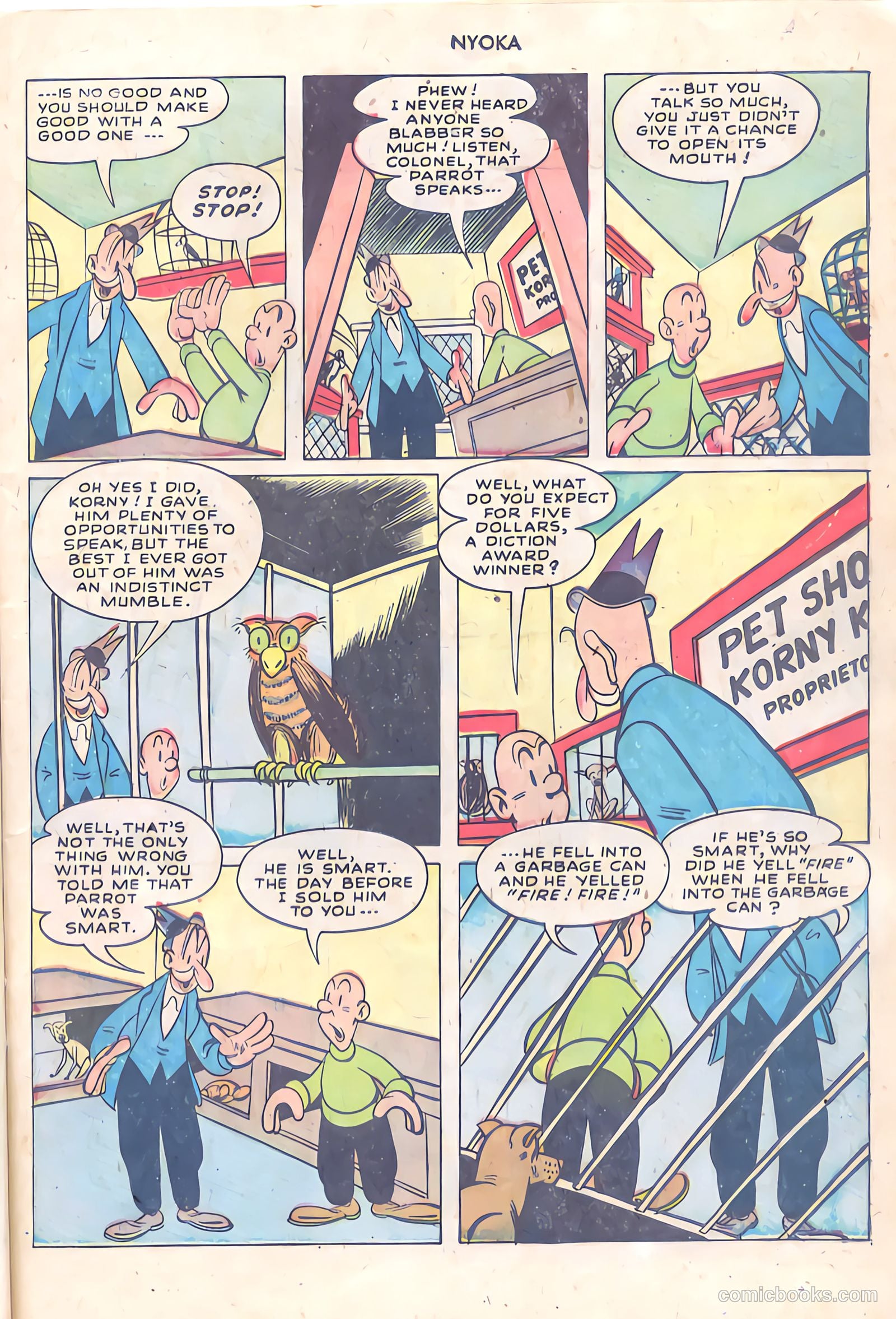 Nyoka the Jungle Girl #27 (1949) — page 21 of 52