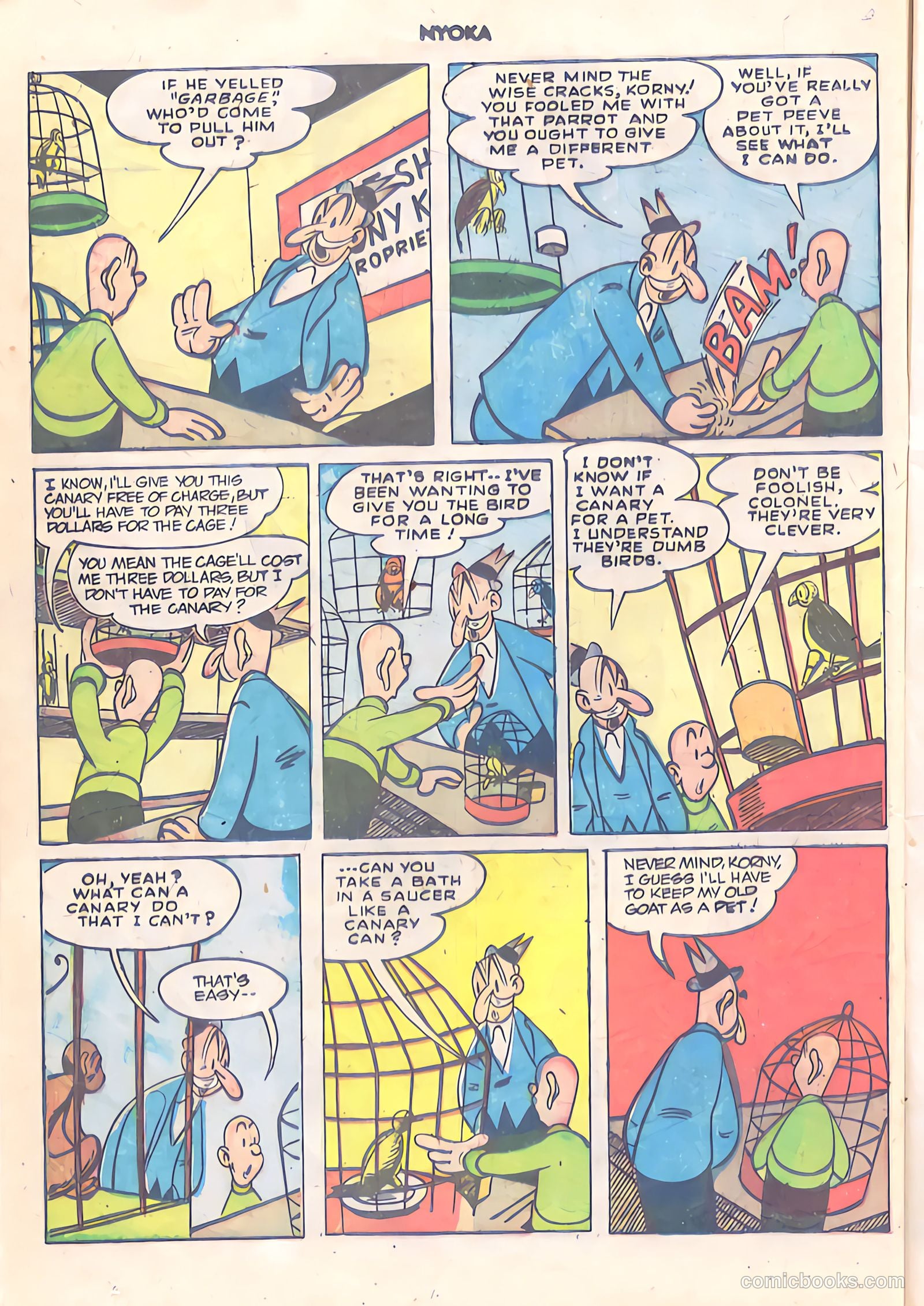 Nyoka the Jungle Girl #27 (1949) — page 22 of 52
