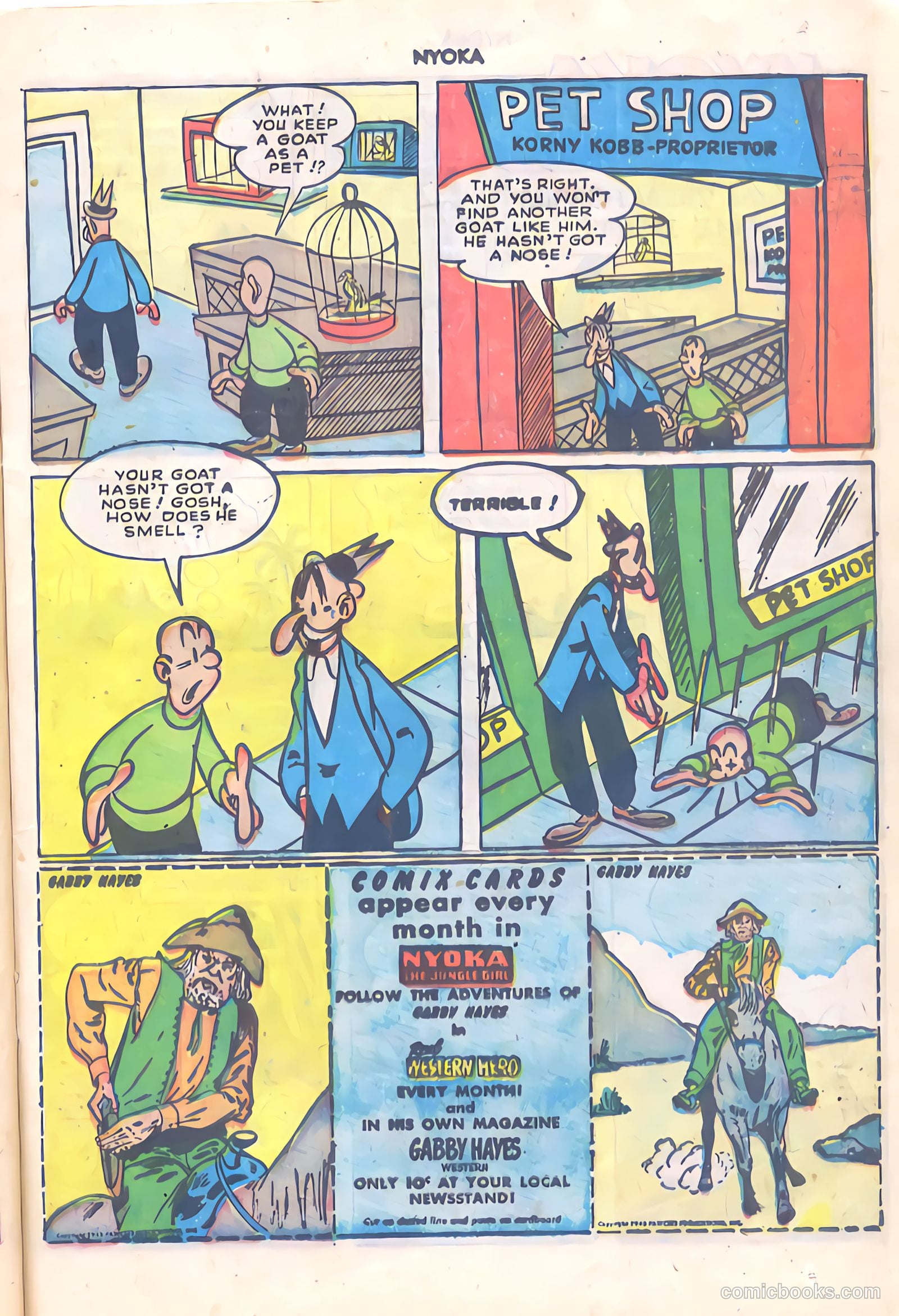 Nyoka the Jungle Girl #27 (1949) — page 23 of 52
