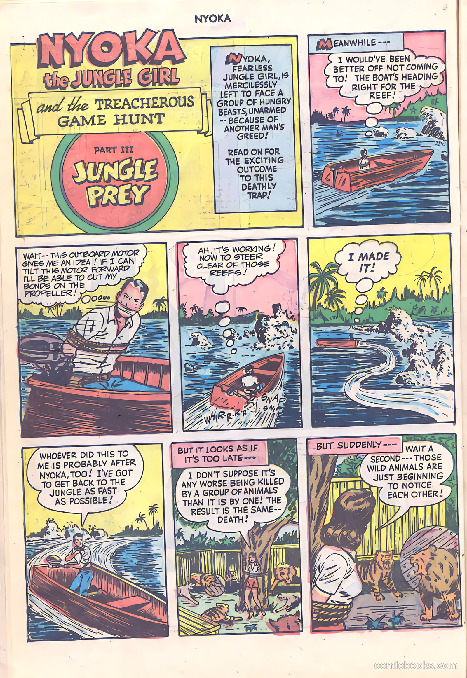 Nyoka the Jungle Girl #27 (1949) — page 24 of 52