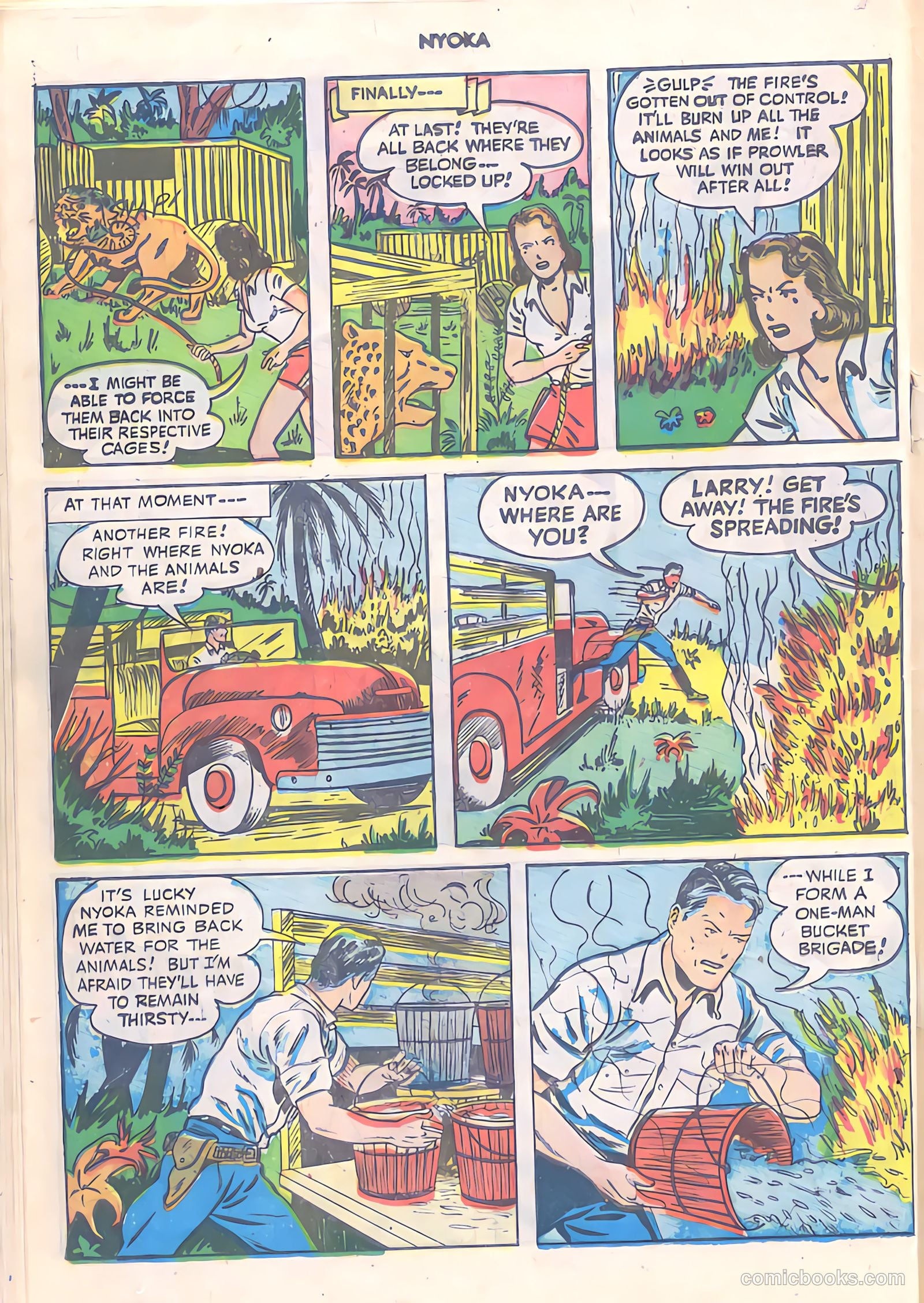 Nyoka the Jungle Girl #27 (1949) — page 26 of 52