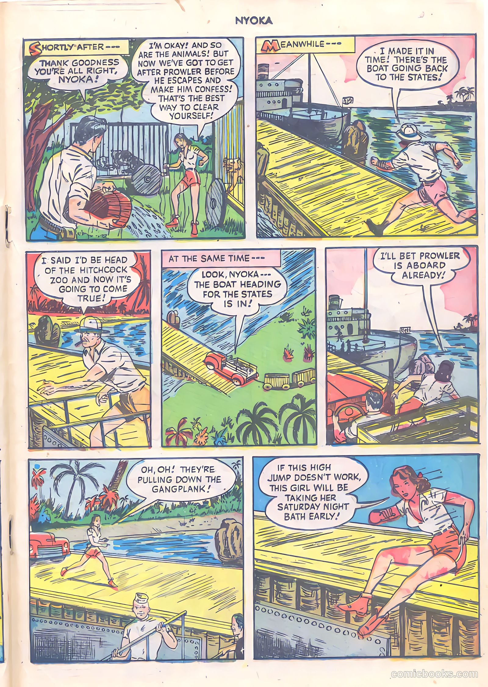 Nyoka the Jungle Girl #27 (1949) — page 27 of 52