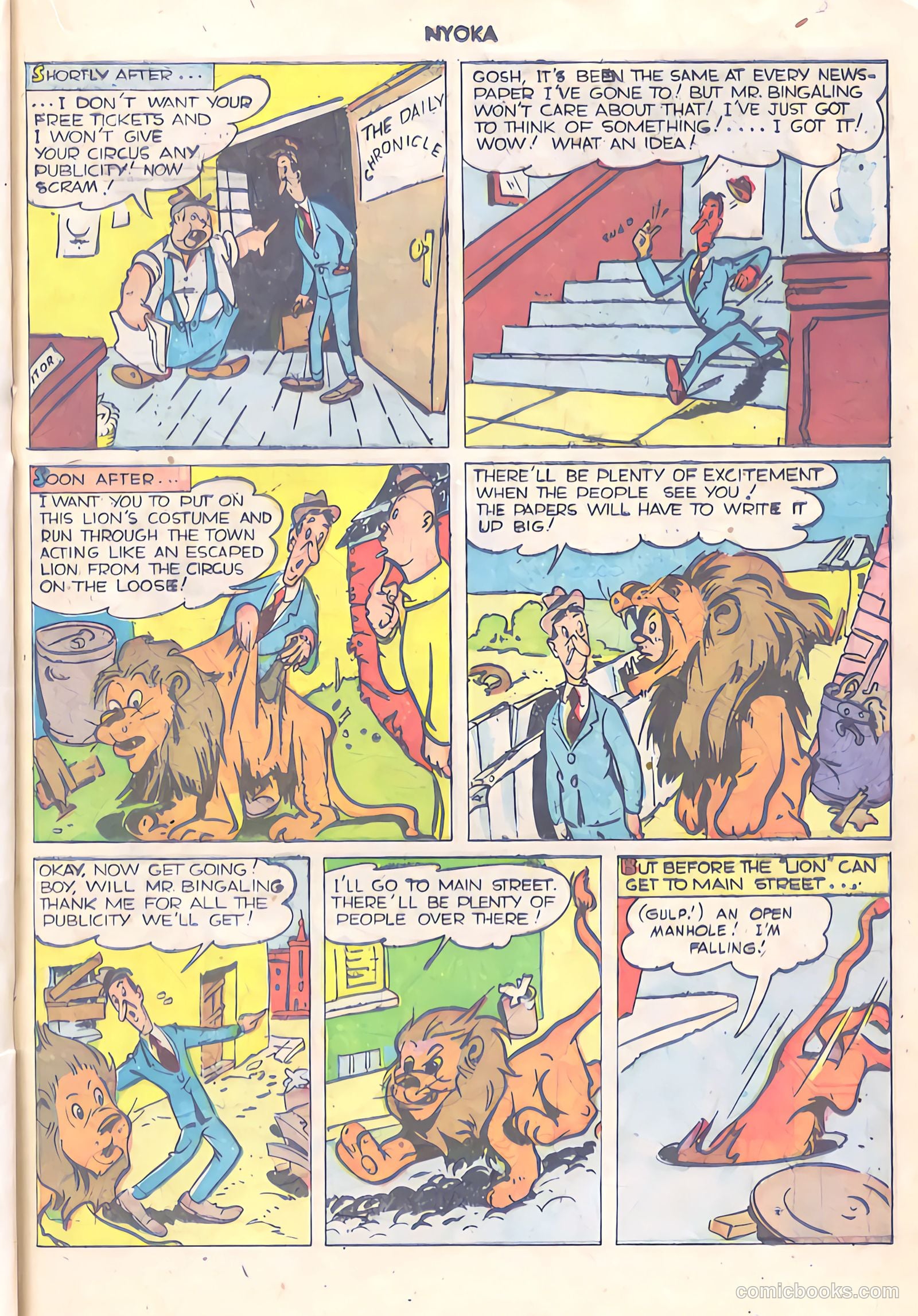 Nyoka the Jungle Girl #27 (1949) — page 31 of 52