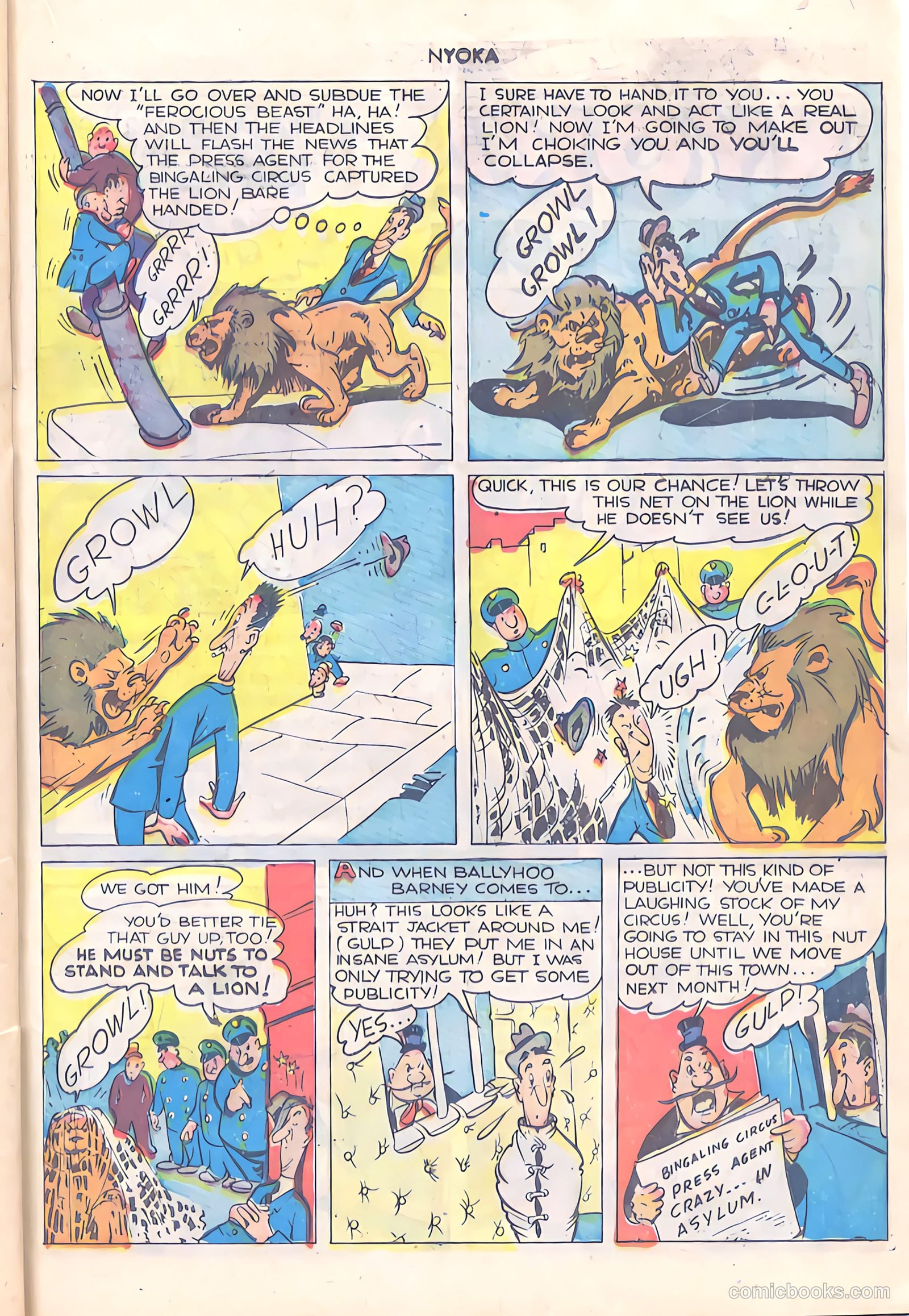 Nyoka the Jungle Girl #27 (1949) — page 33 of 52
