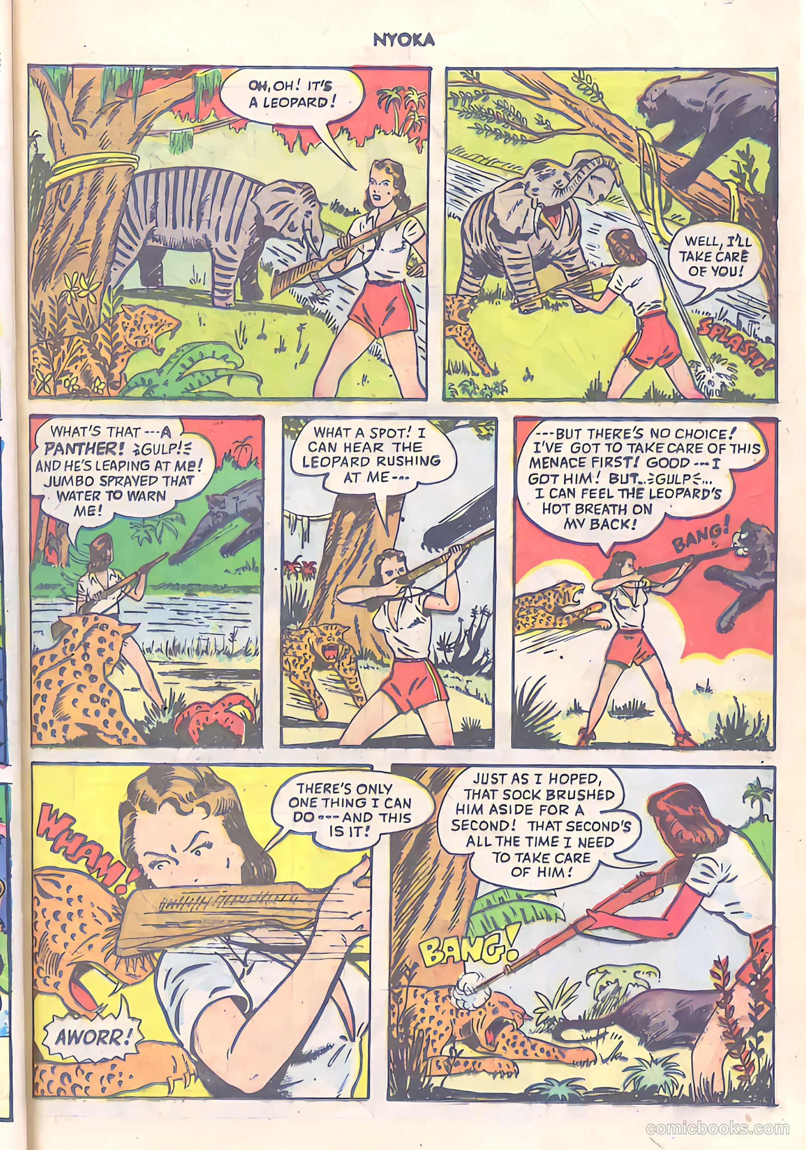 Nyoka the Jungle Girl #27 (1949) — page 37 of 52
