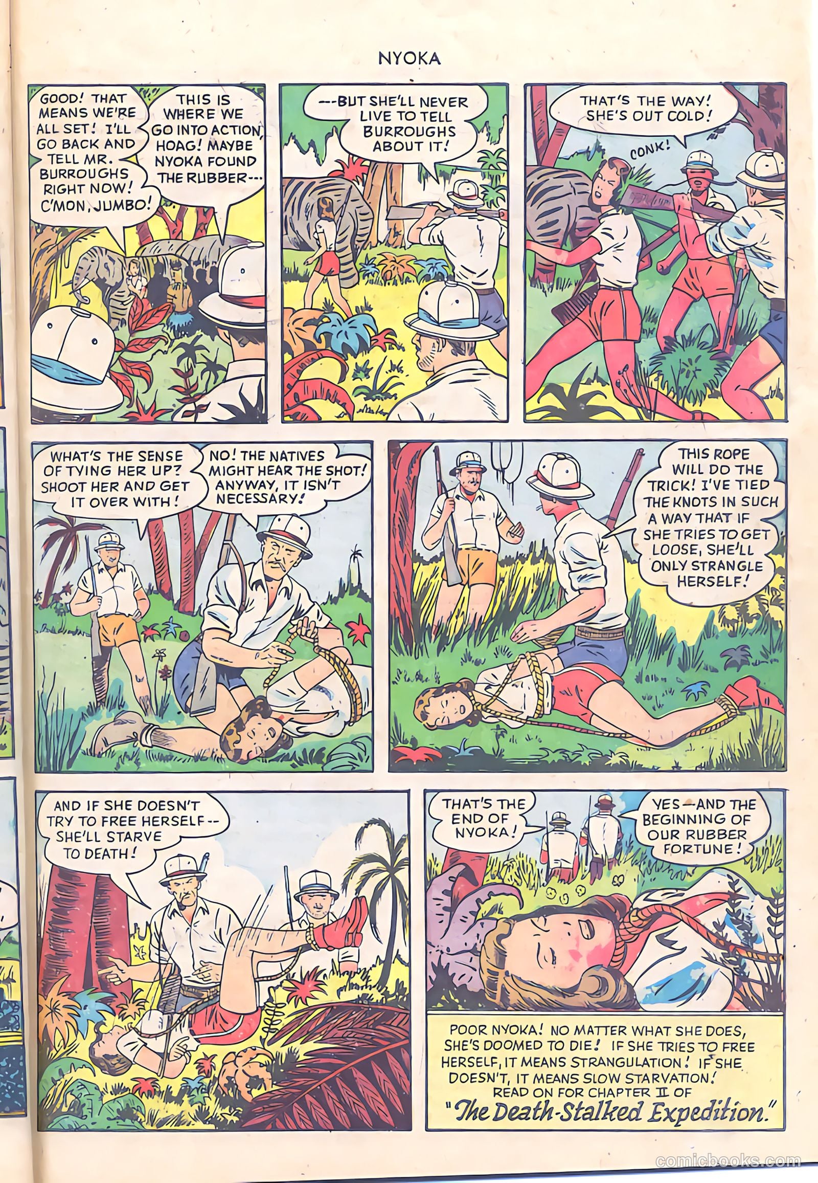 Nyoka the Jungle Girl #27 (1949) — page 39 of 52