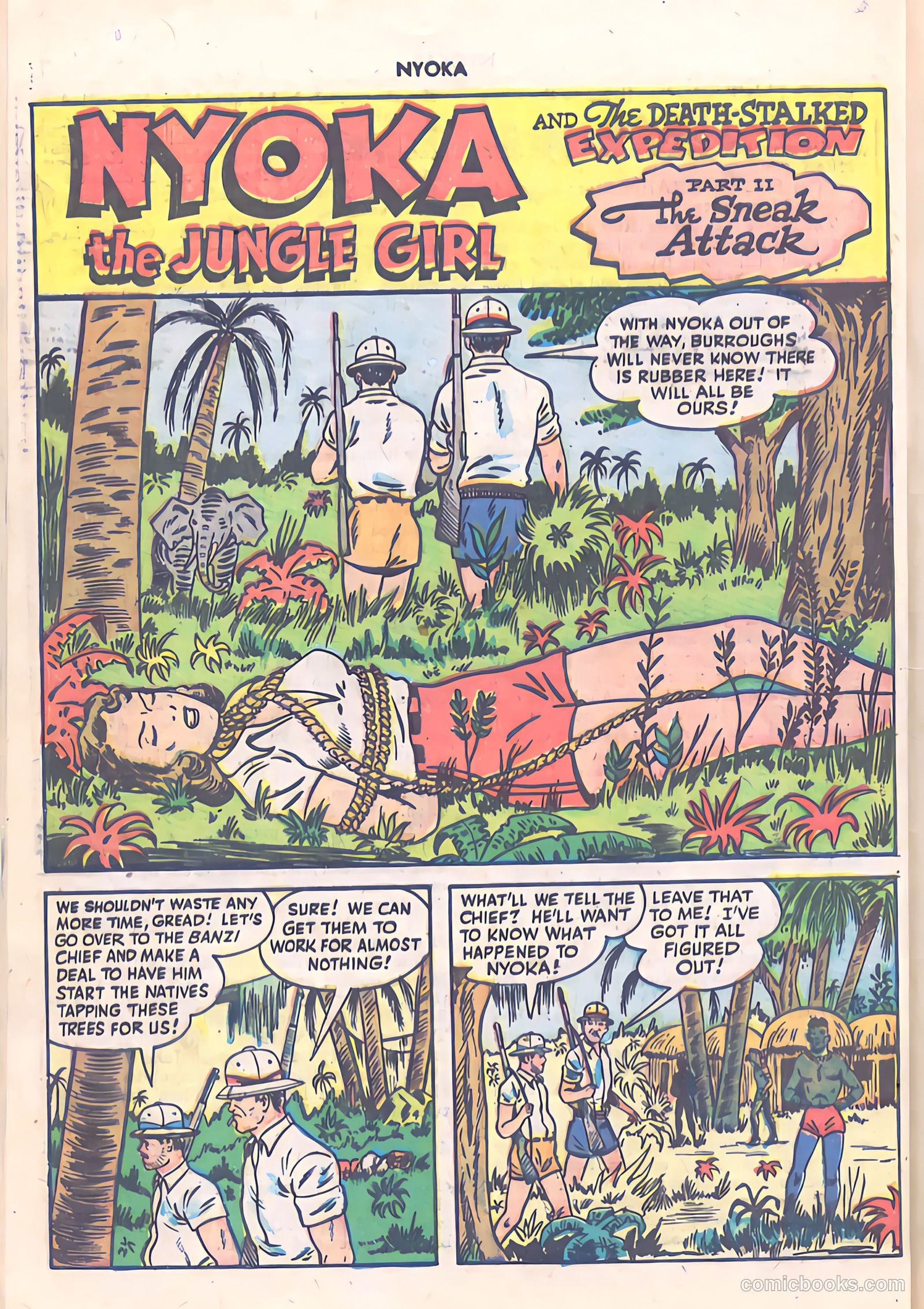 Nyoka the Jungle Girl #27 (1949) — page 42 of 52