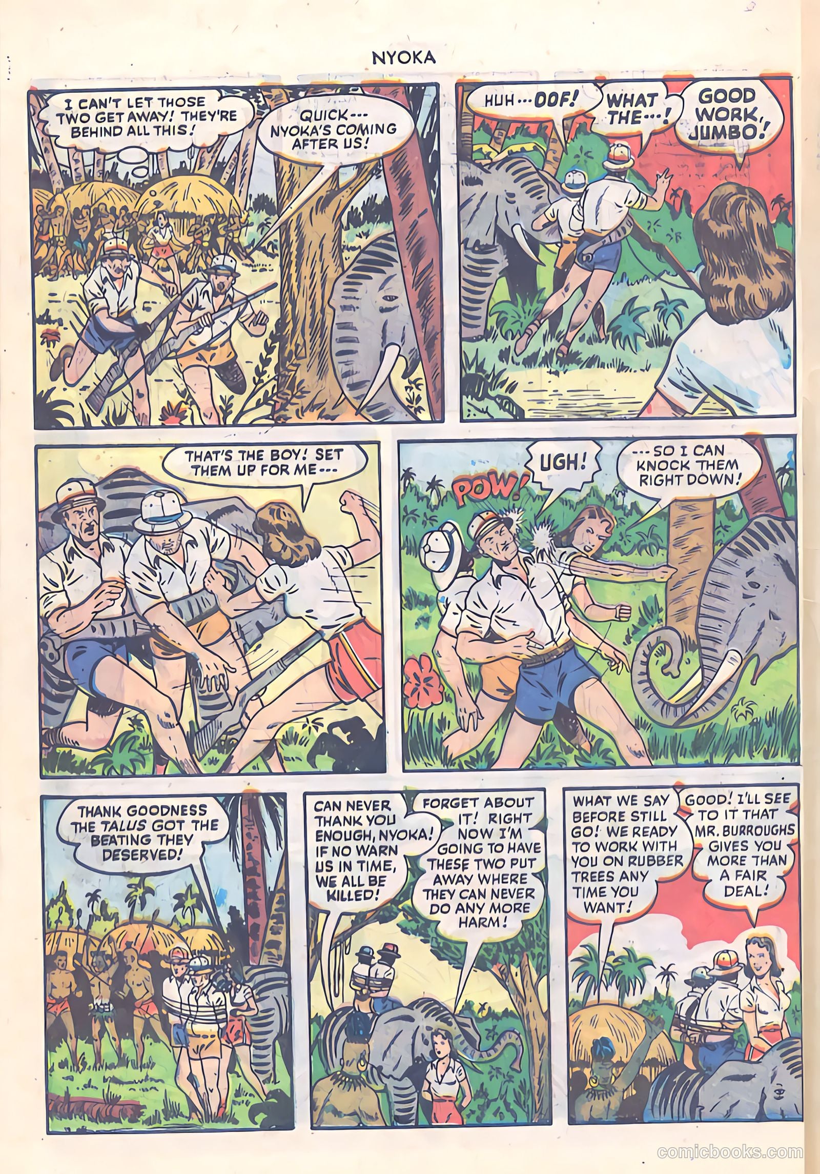 Nyoka the Jungle Girl #27 (1949) — page 48 of 52