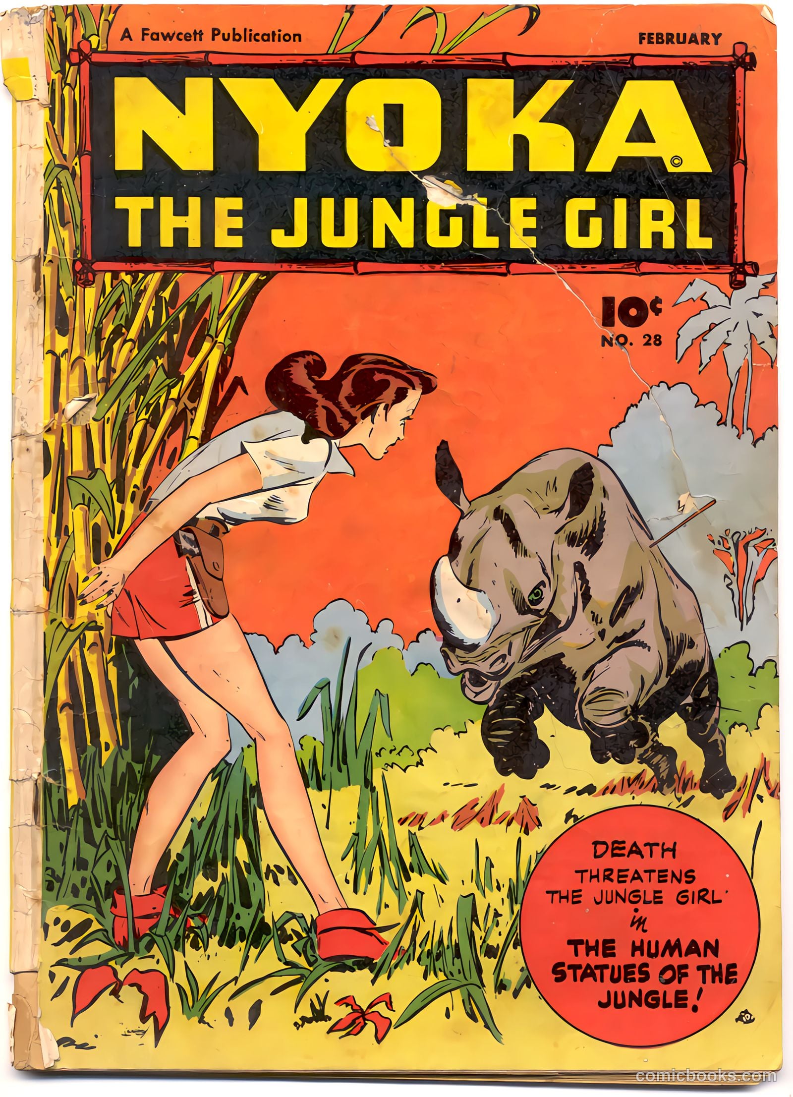 Nyoka the Jungle Girl #28