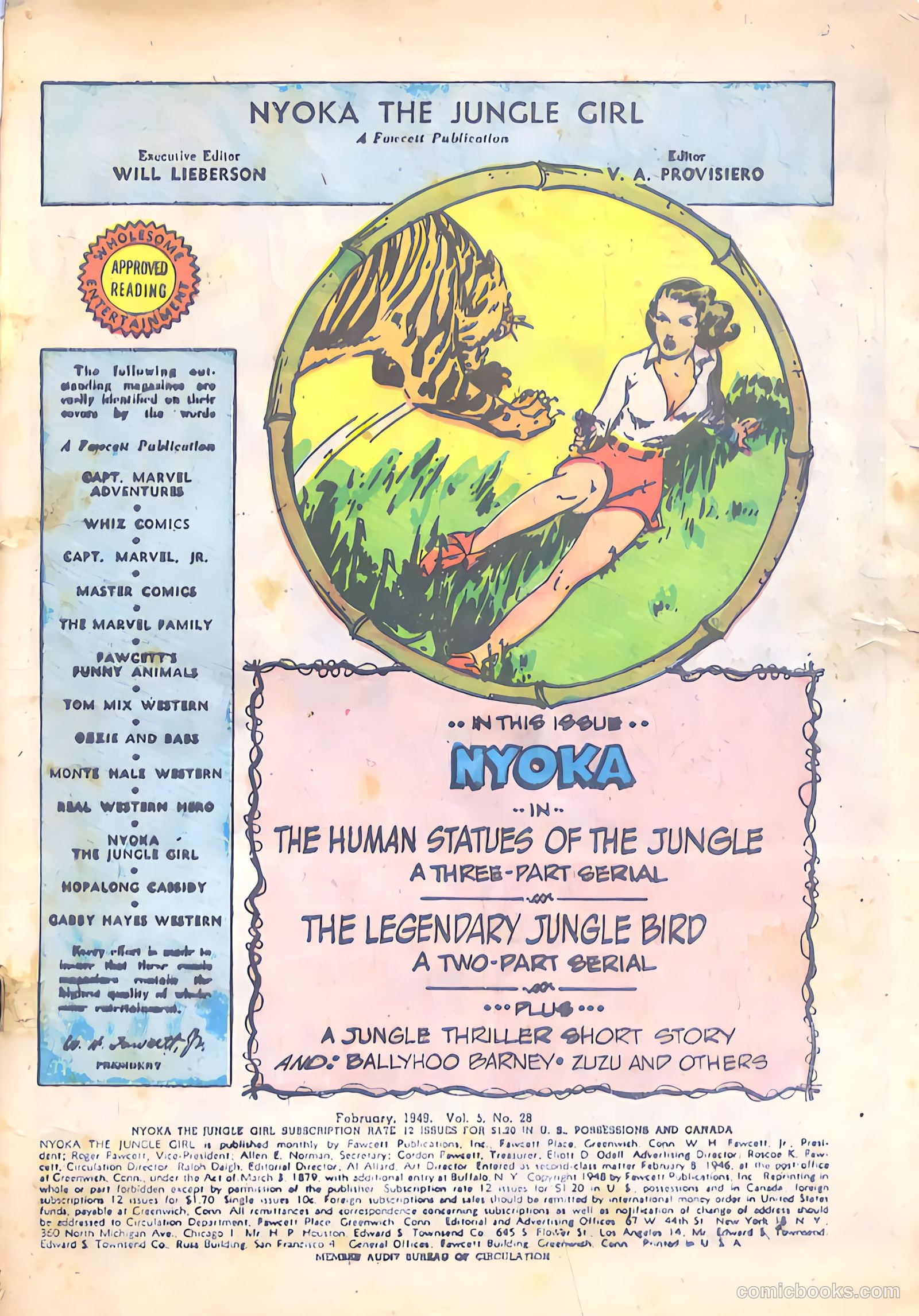 Nyoka the Jungle Girl #28 (1949) — page 3 of 52