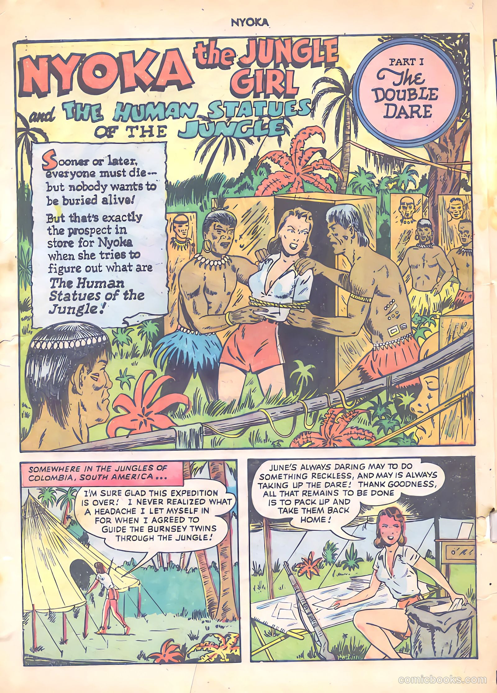 Nyoka the Jungle Girl #28 (1949) — page 4 of 52