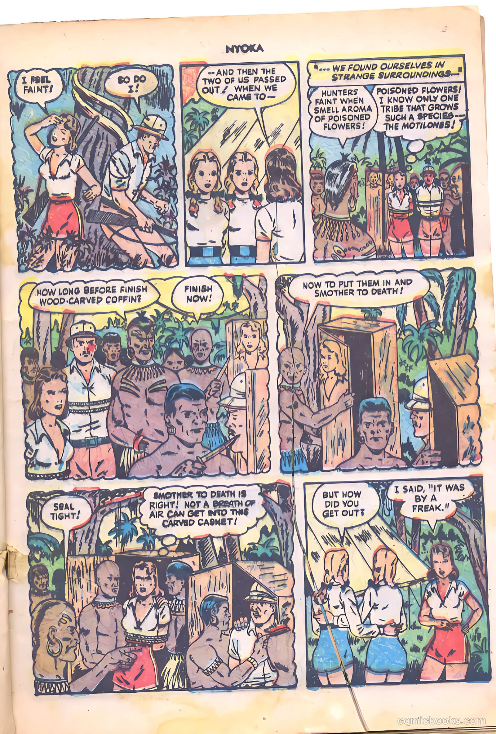 Nyoka the Jungle Girl #28 (1949) — page 7 of 52