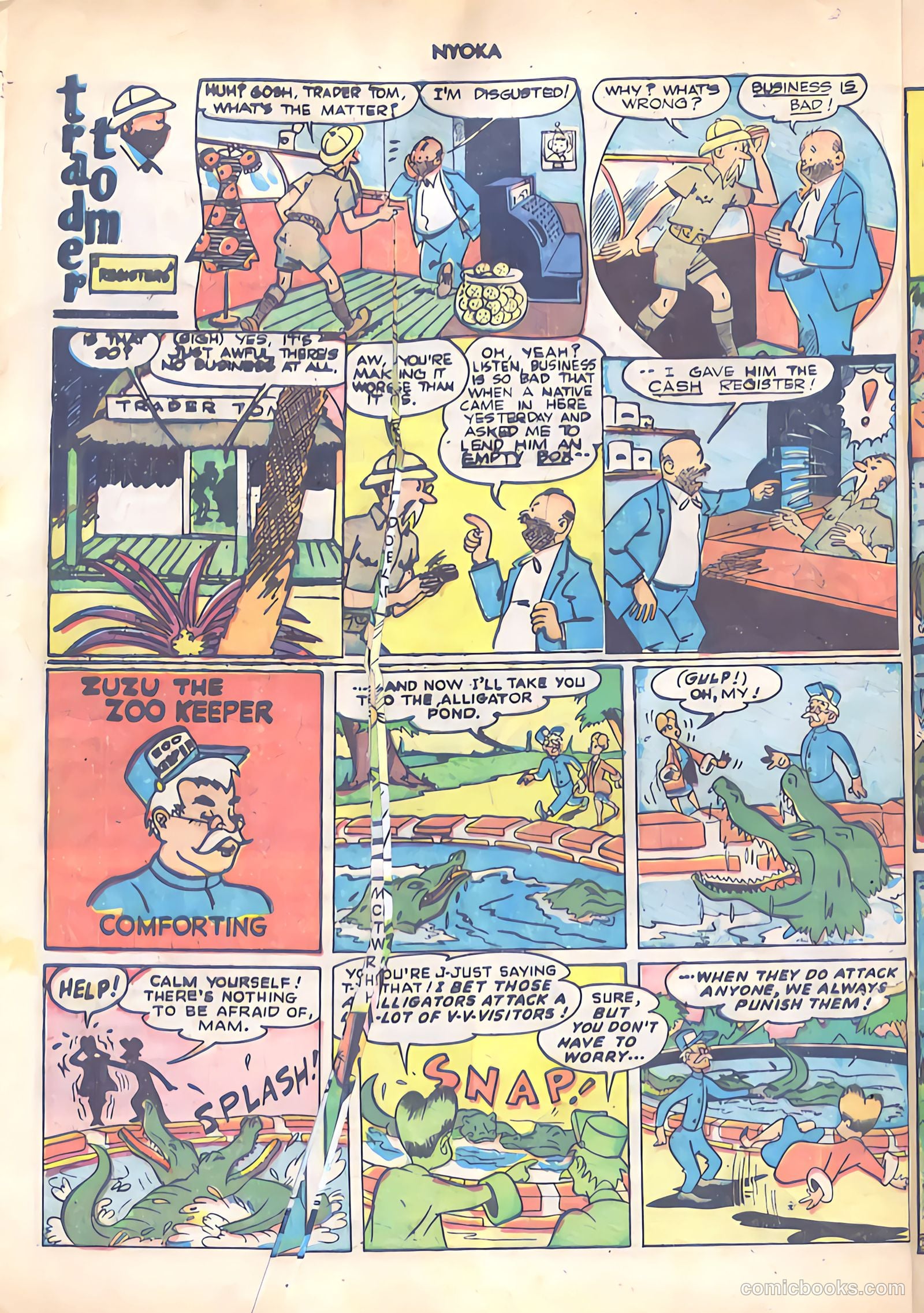 Nyoka the Jungle Girl #28 (1949) — page 10 of 52
