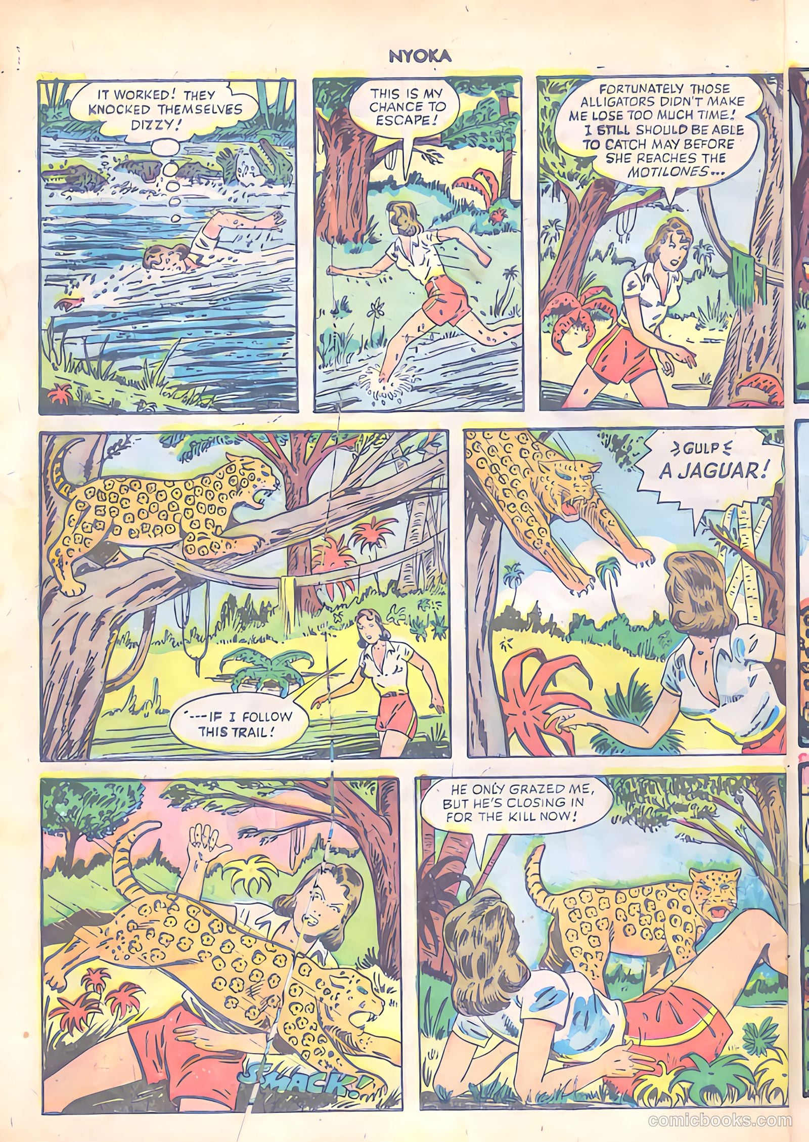 Nyoka the Jungle Girl #28 (1949) — page 12 of 52