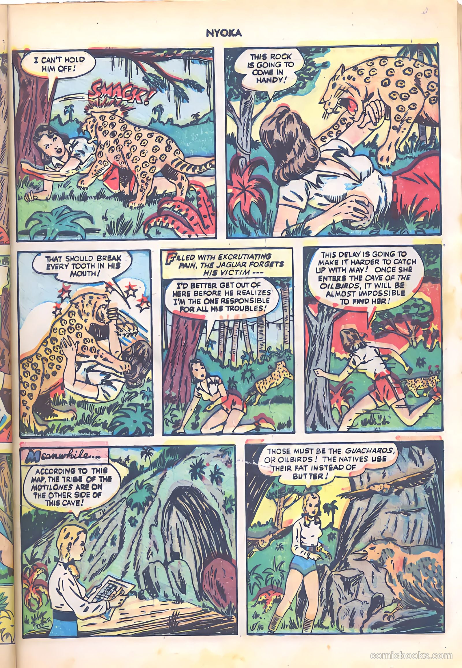 Nyoka the Jungle Girl #28 (1949) — page 13 of 52