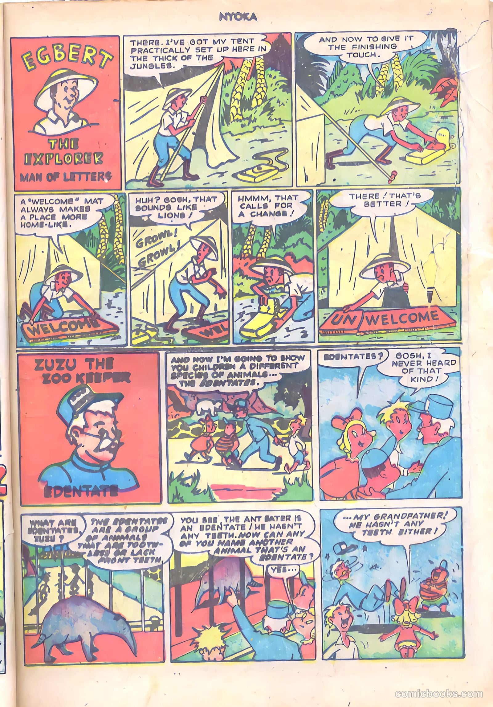 Nyoka the Jungle Girl #28 (1949) — page 17 of 52