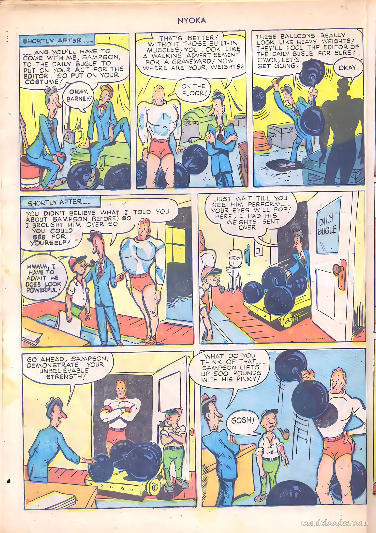 Nyoka the Jungle Girl #28 (1949) — page 20 of 52