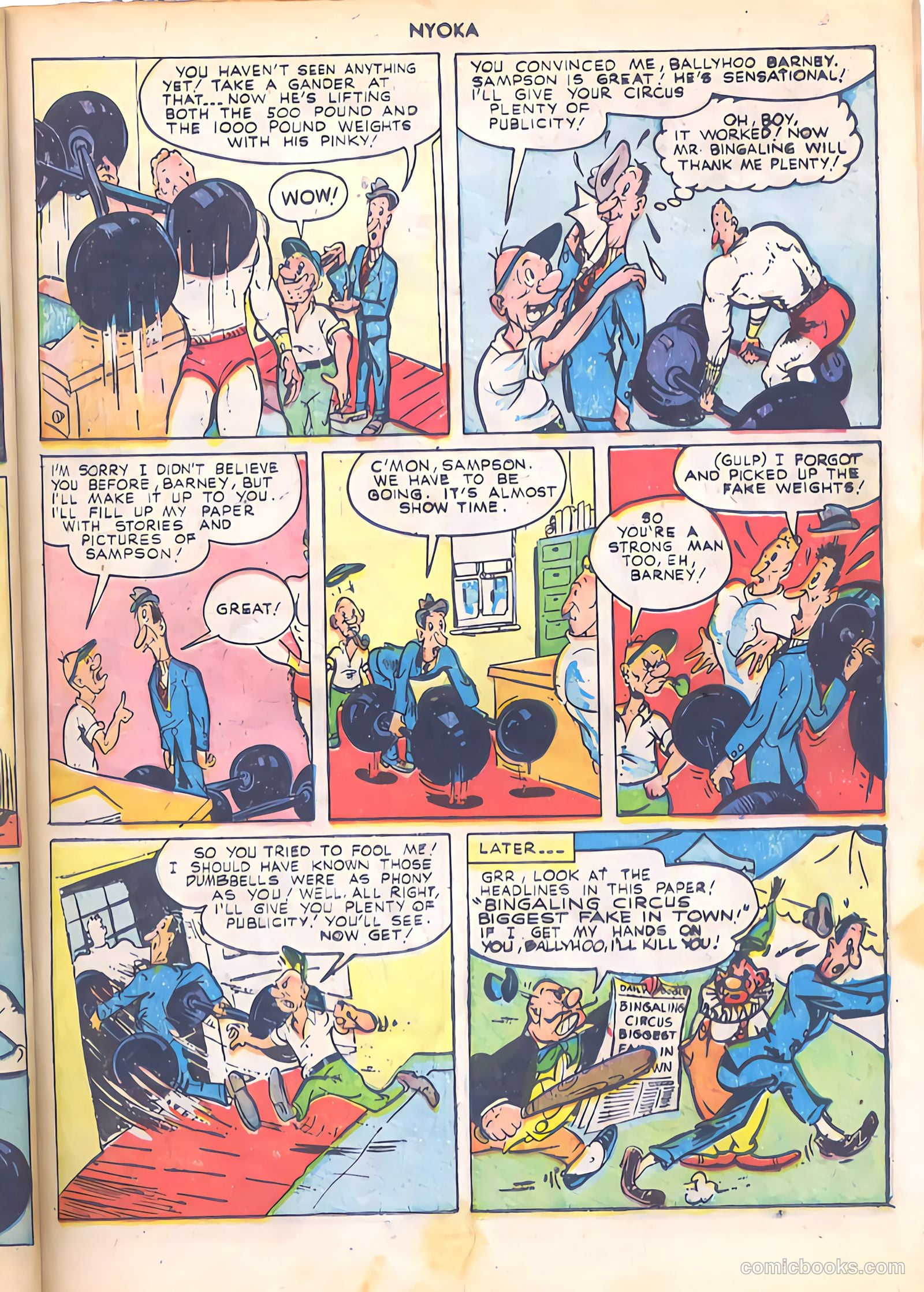 Nyoka the Jungle Girl #28 (1949) — page 21 of 52