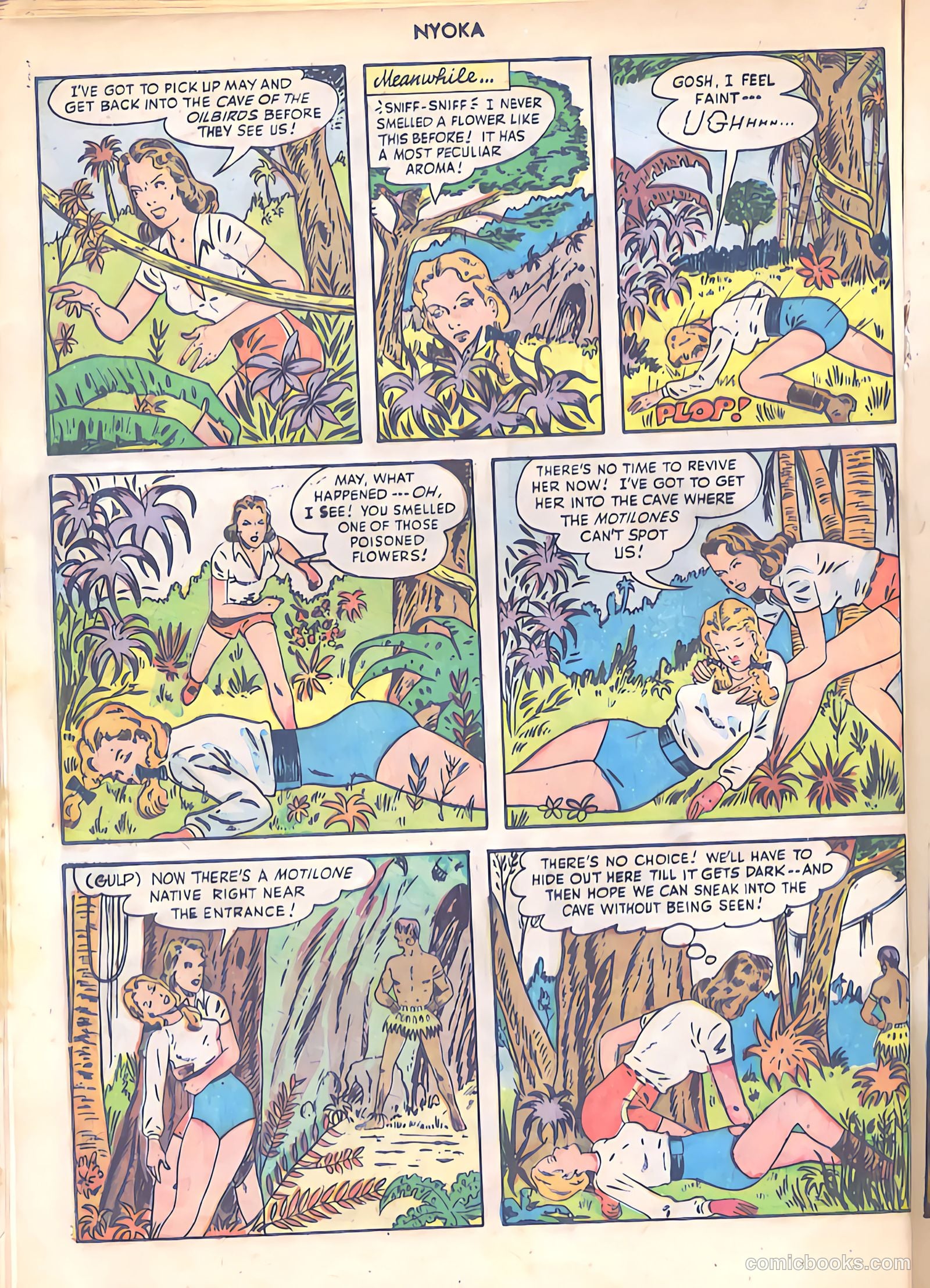 Nyoka the Jungle Girl #28 (1949) — page 24 of 52