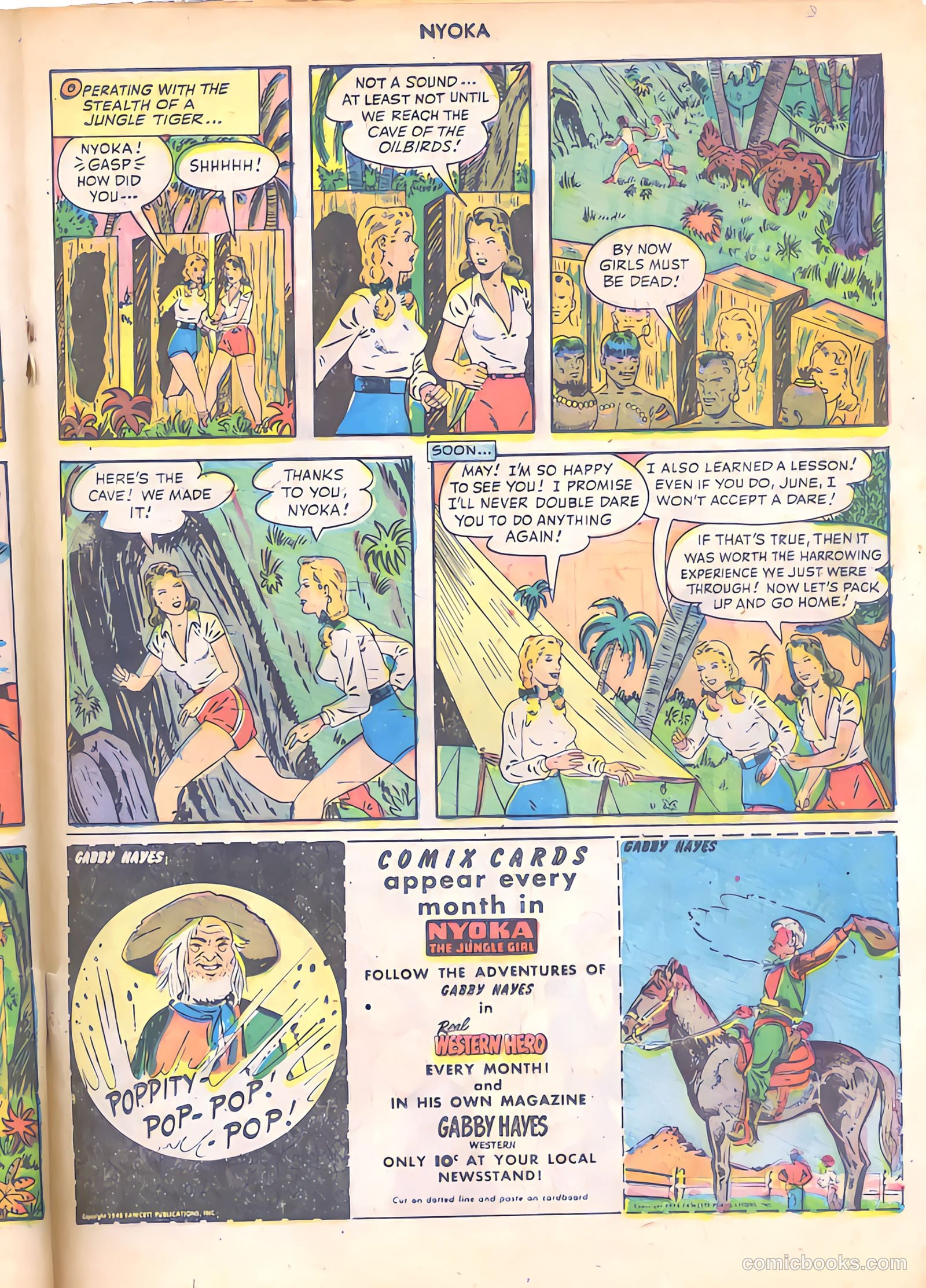 Nyoka the Jungle Girl #28 (1949) — page 27 of 52