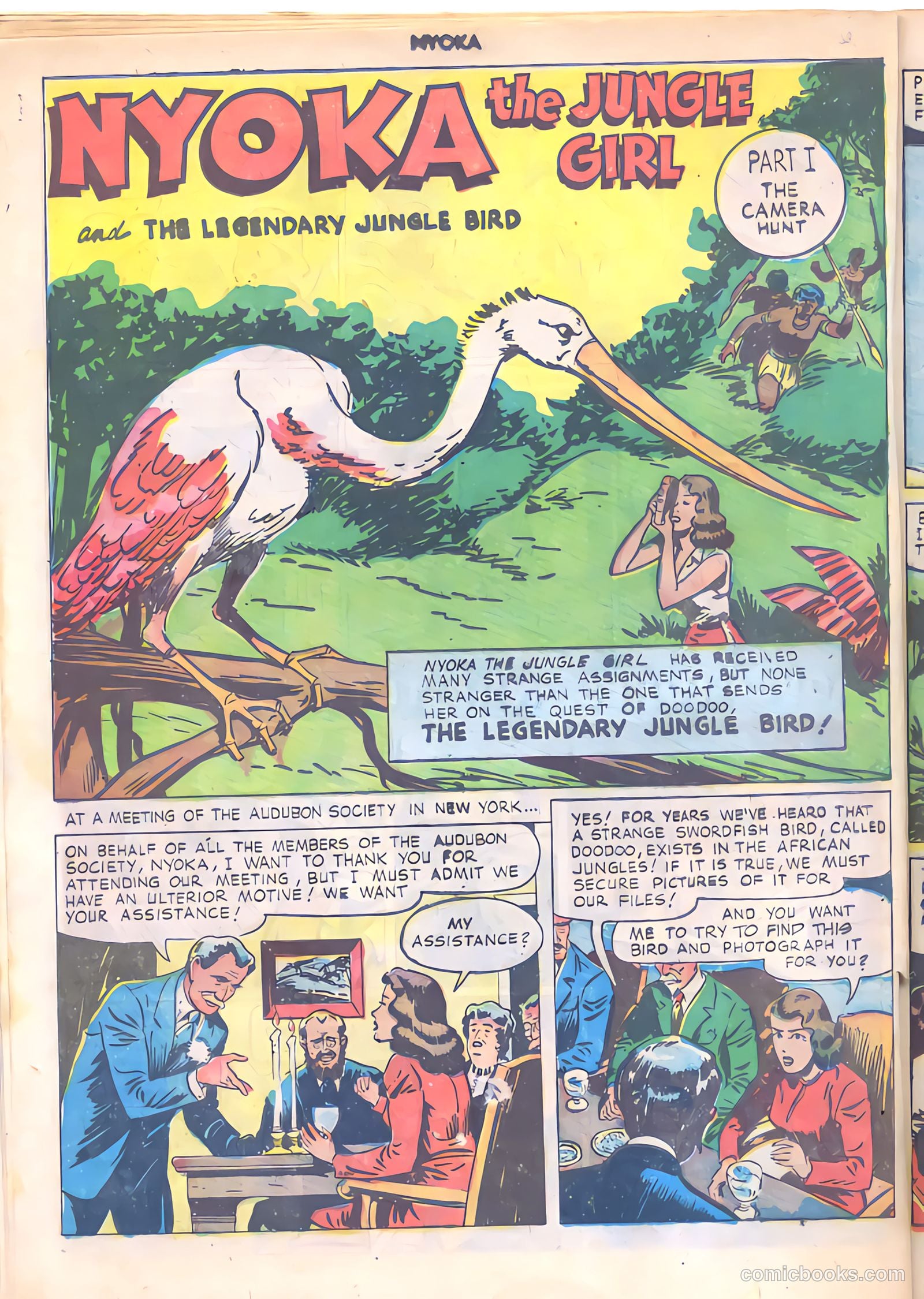 Nyoka the Jungle Girl #28 (1949) — page 30 of 52