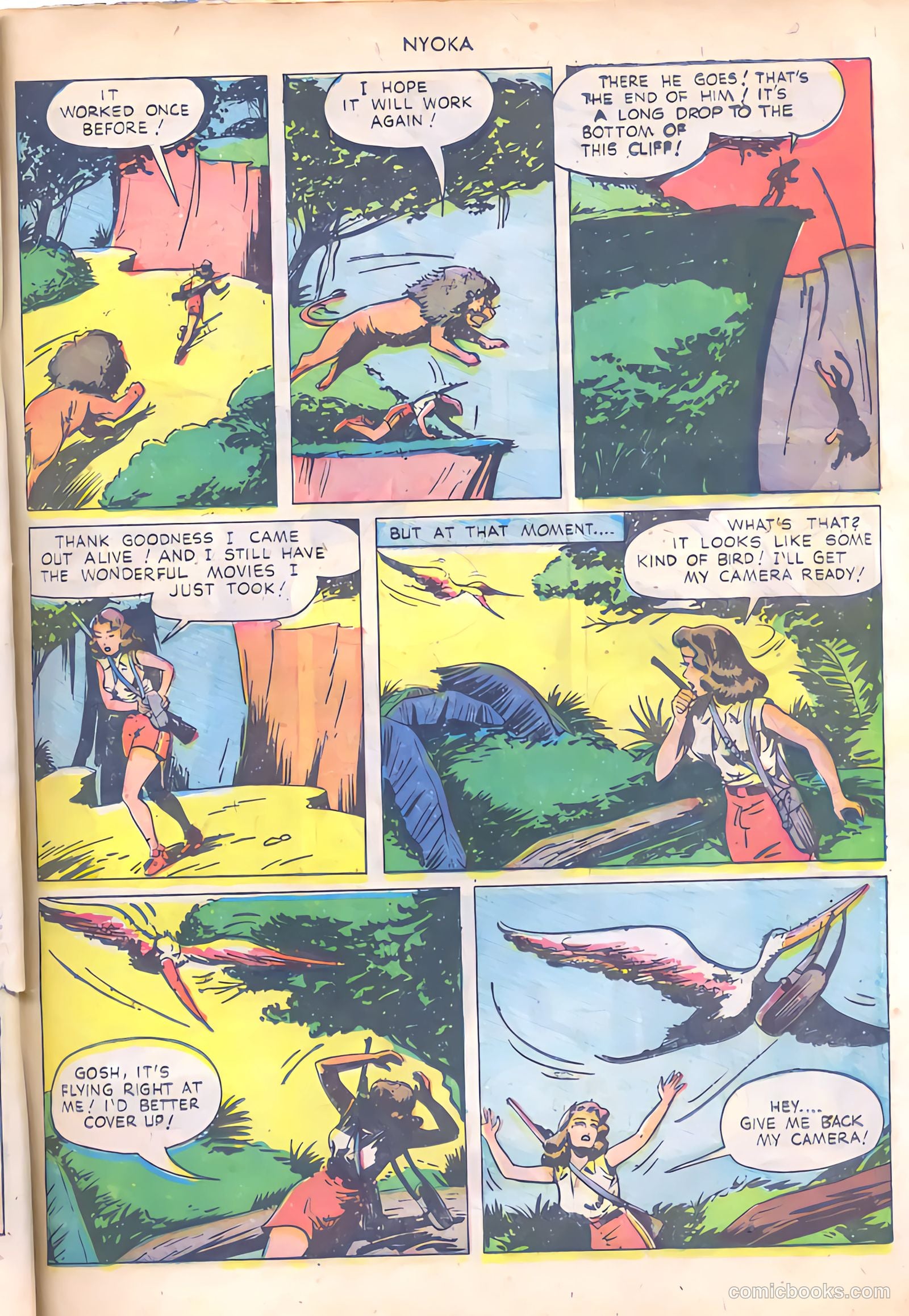 Nyoka the Jungle Girl #28 (1949) — page 33 of 52