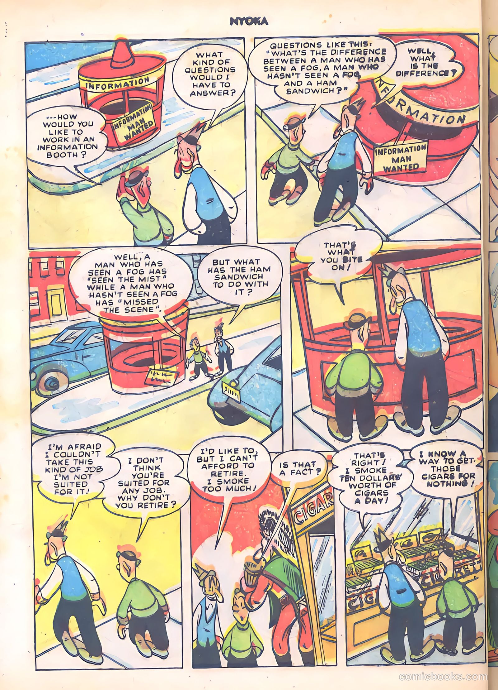 Nyoka the Jungle Girl #28 (1949) — page 40 of 52