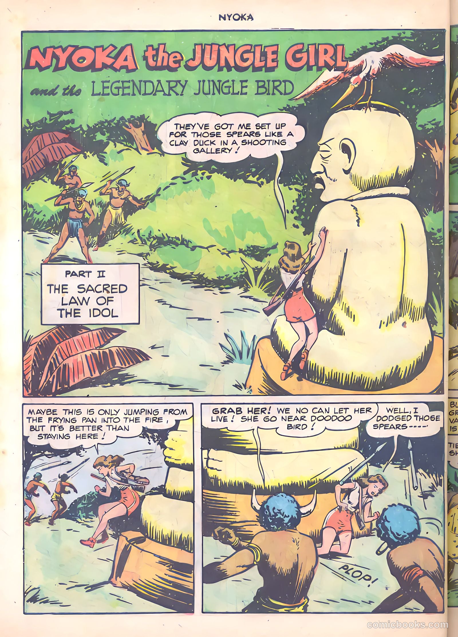 Nyoka the Jungle Girl #28 (1949) — page 42 of 52
