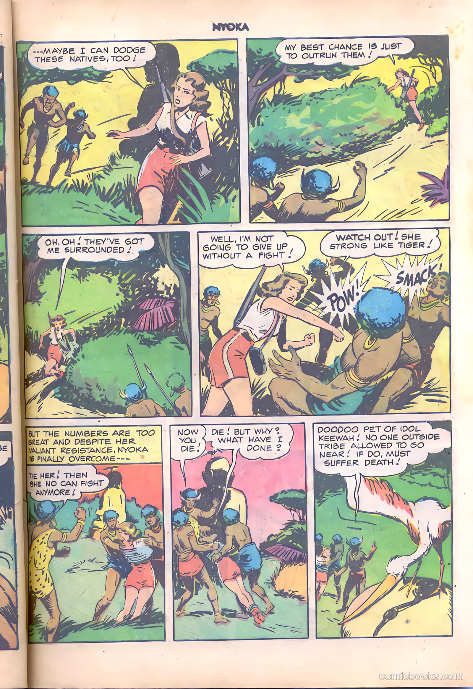 Nyoka the Jungle Girl #28 (1949) — page 43 of 52
