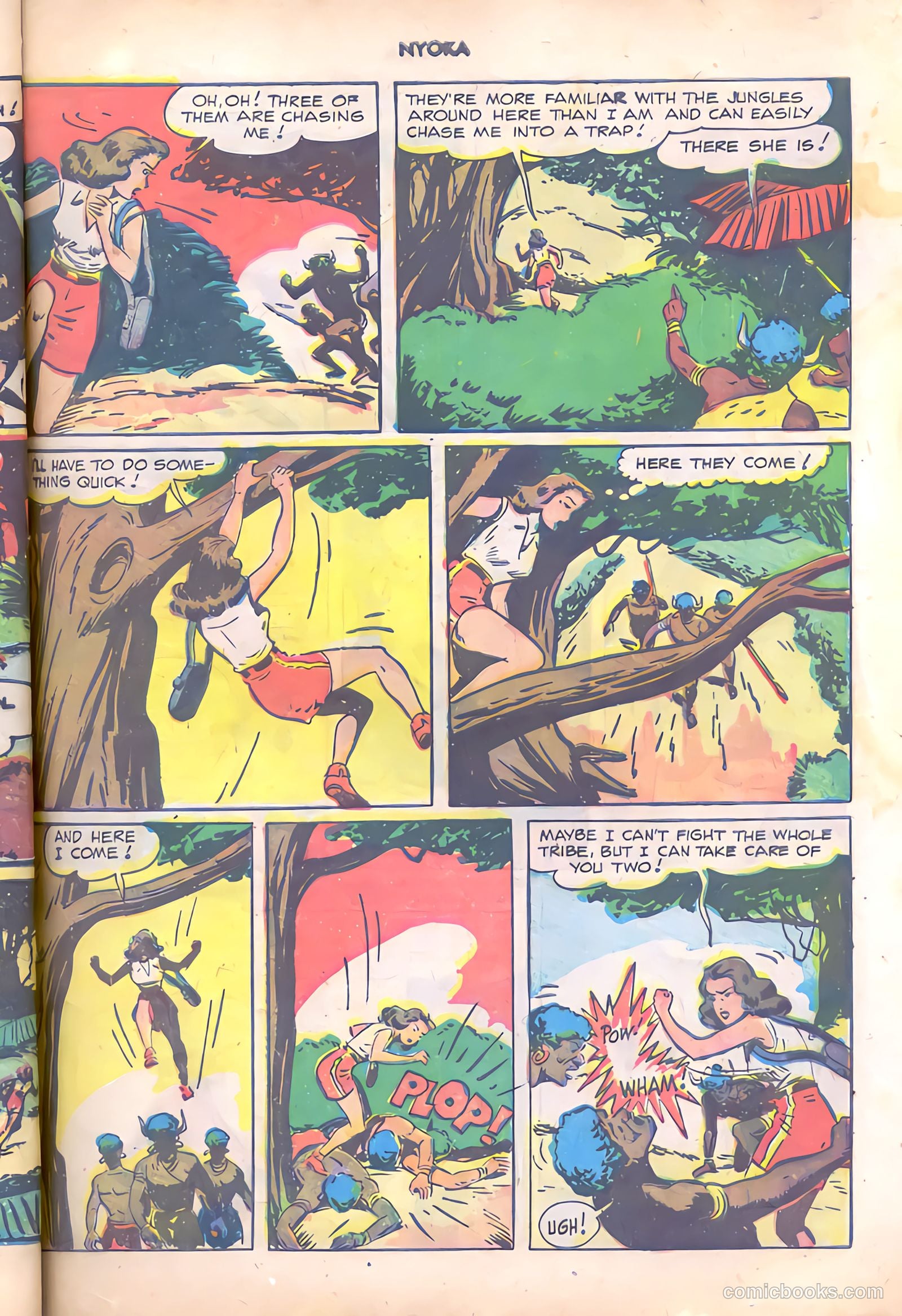 Nyoka the Jungle Girl #28 (1949) — page 47 of 52