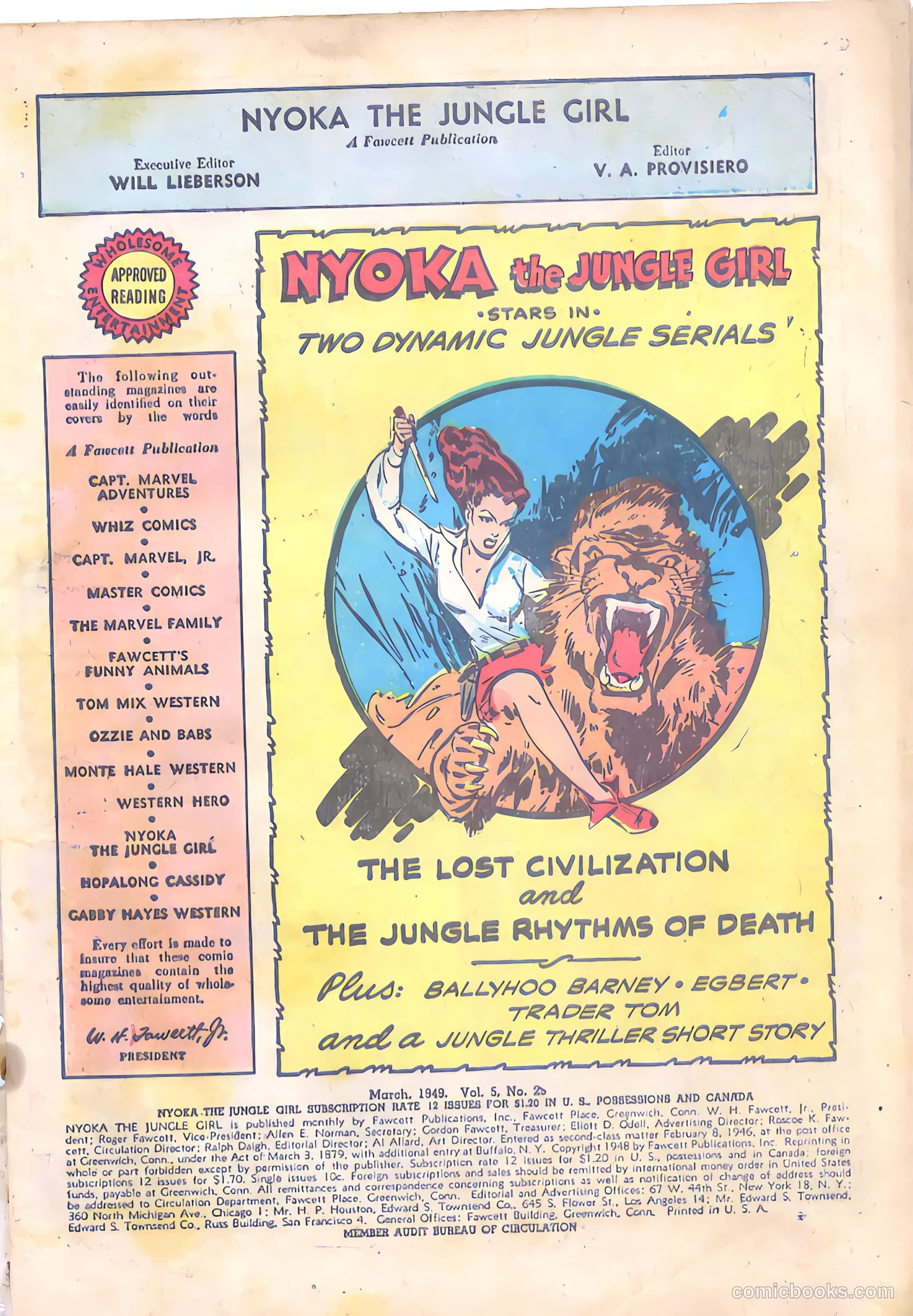 Nyoka the Jungle Girl #29 (1949) — page 3 of 52