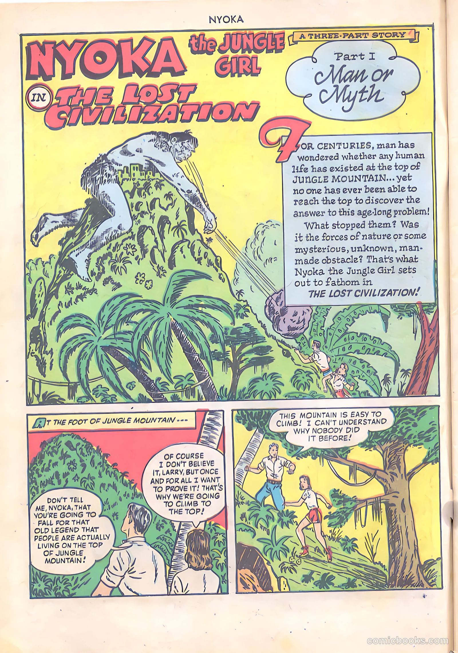Nyoka the Jungle Girl #29 (1949) — page 4 of 52