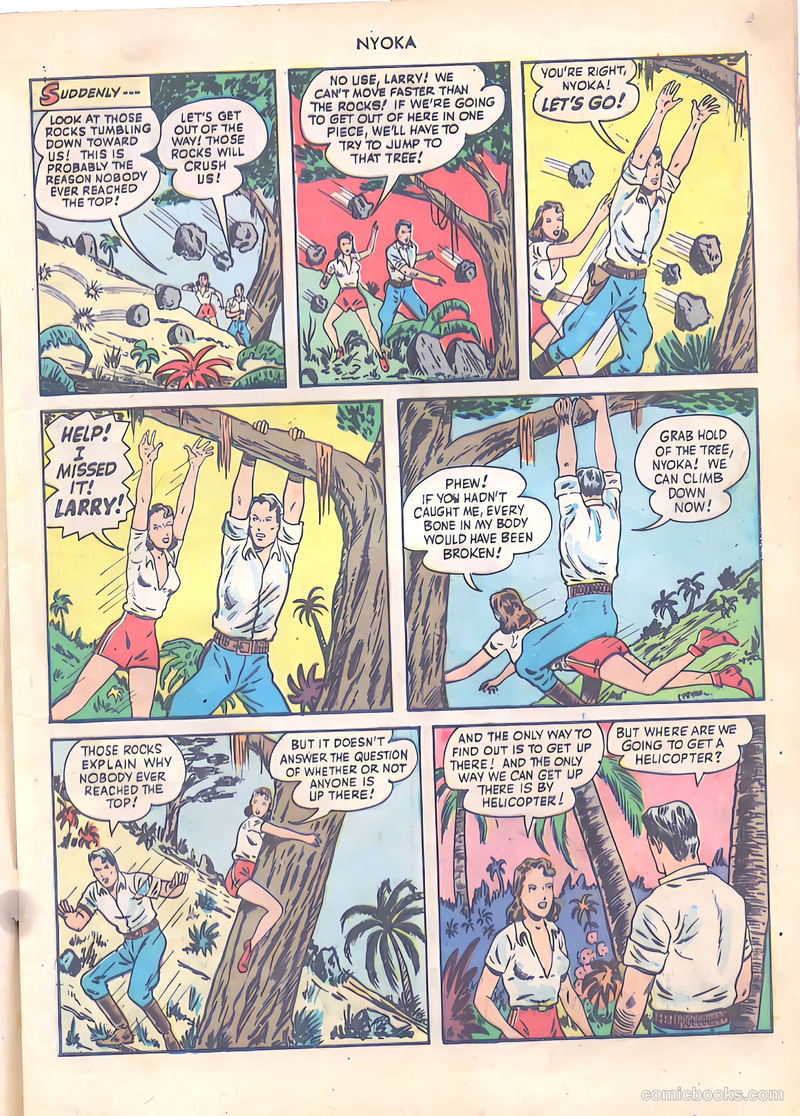 Nyoka the Jungle Girl #29 (1949) — page 5 of 52