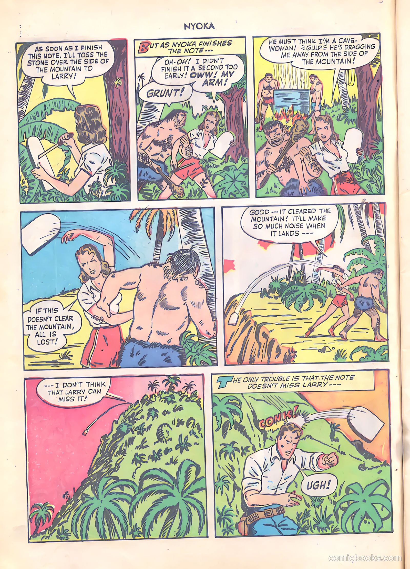 Nyoka the Jungle Girl #29 (1949) — page 8 of 52