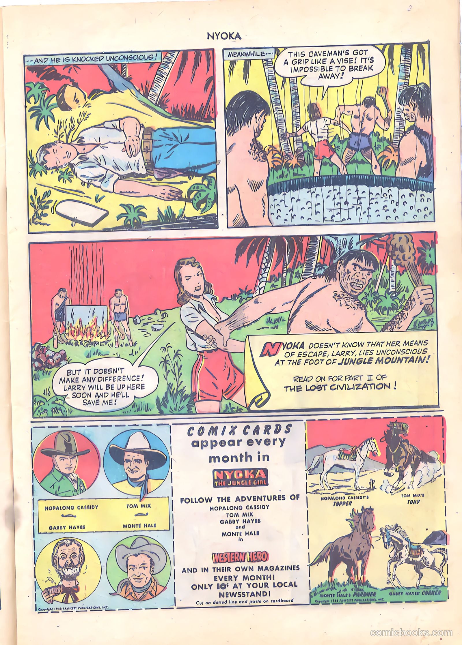 Nyoka the Jungle Girl #29 (1949) — page 9 of 52