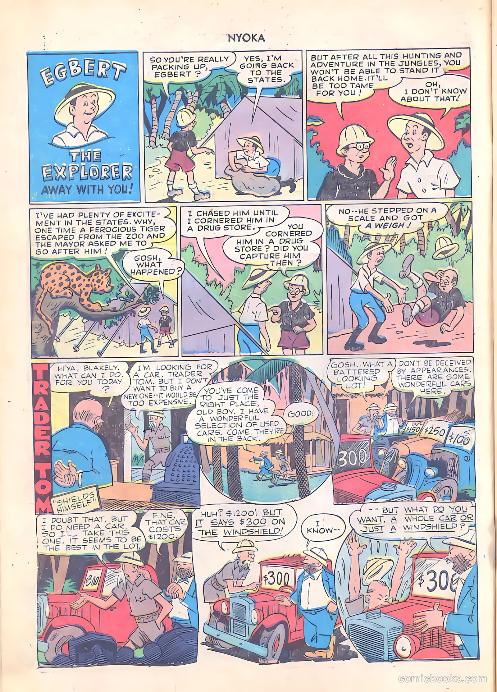 Nyoka the Jungle Girl #29 (1949) — page 10 of 52
