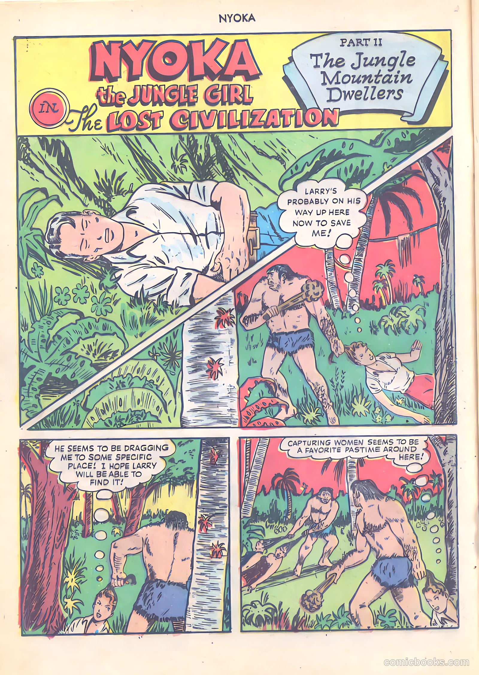 Nyoka the Jungle Girl #29 (1949) — page 12 of 52