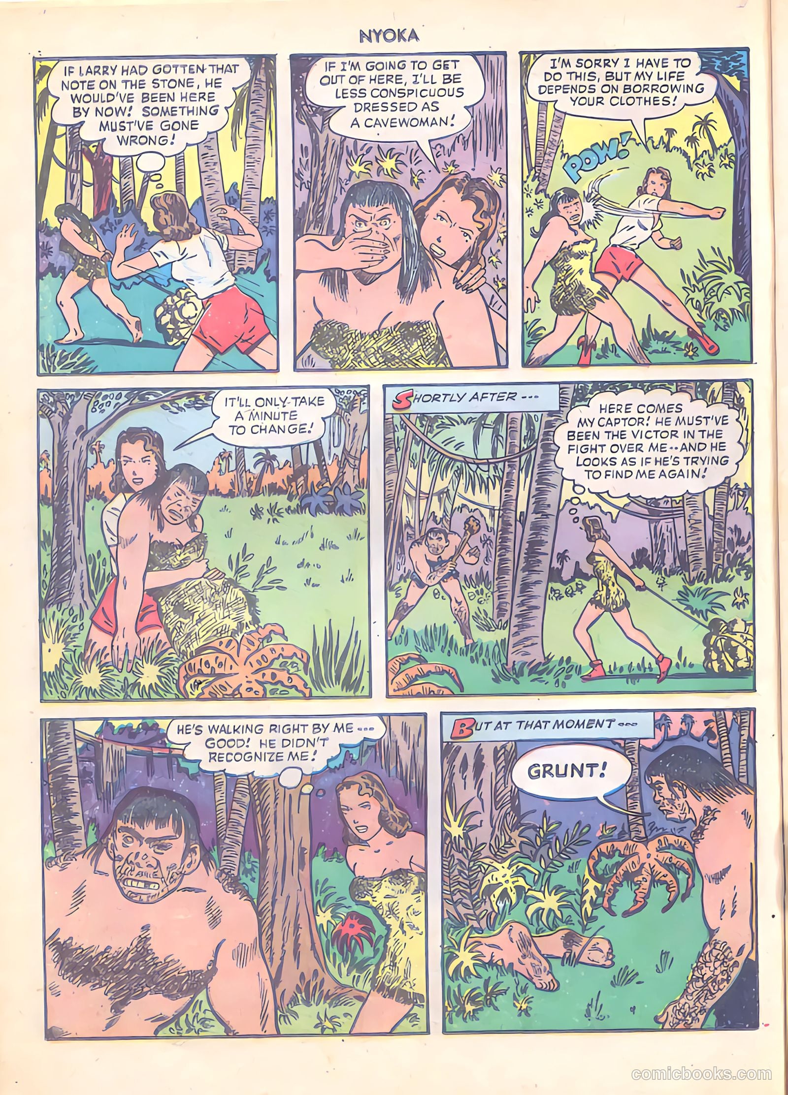 Nyoka the Jungle Girl #29 (1949) — page 14 of 52