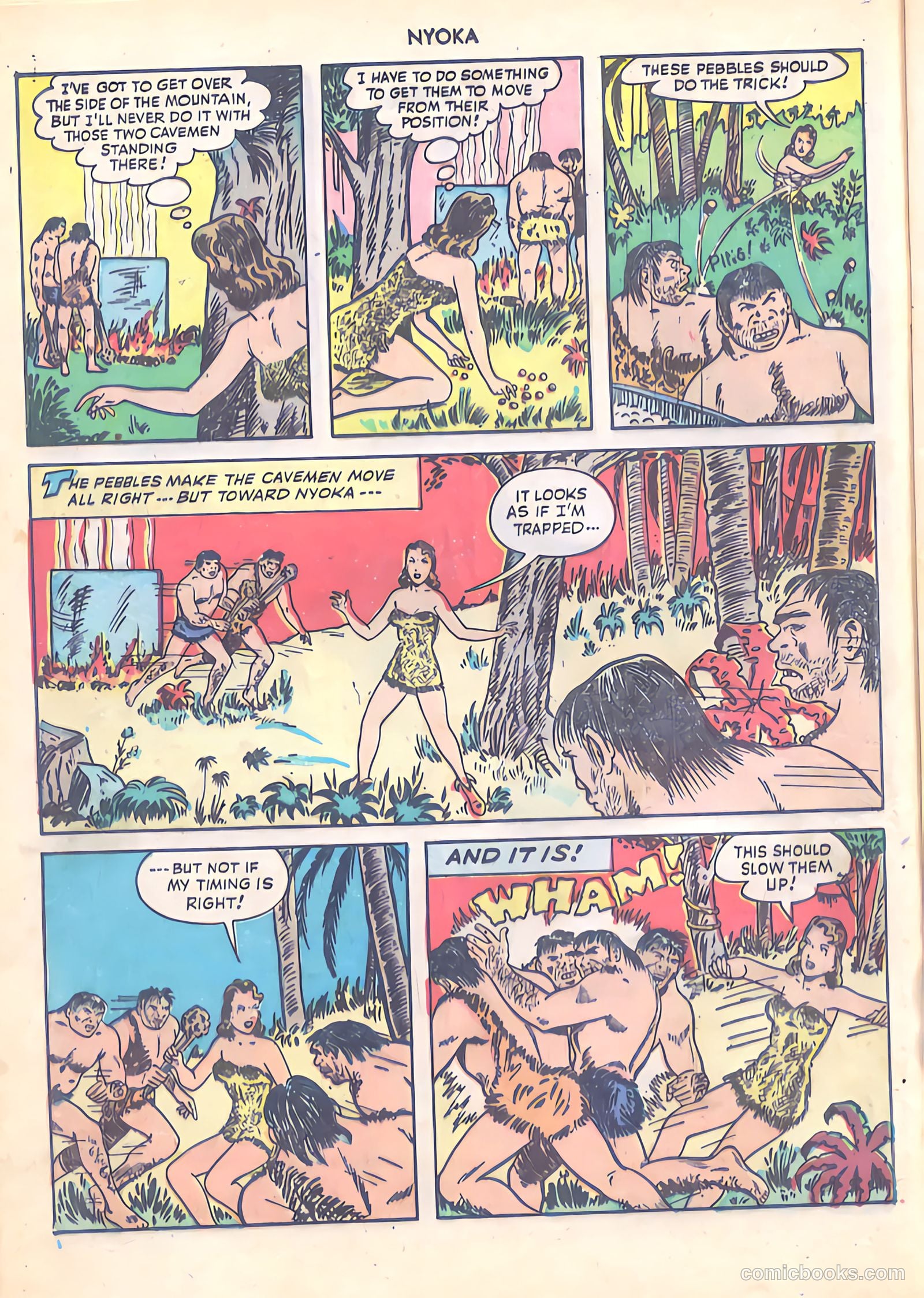 Nyoka the Jungle Girl #29 (1949) — page 16 of 52