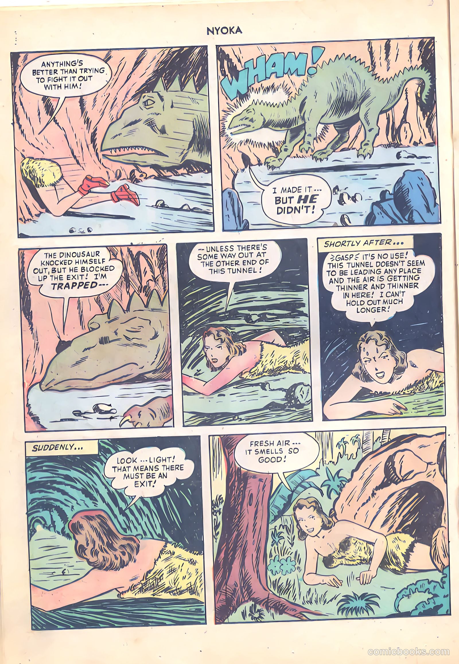 Nyoka the Jungle Girl #29 (1949) — page 24 of 52