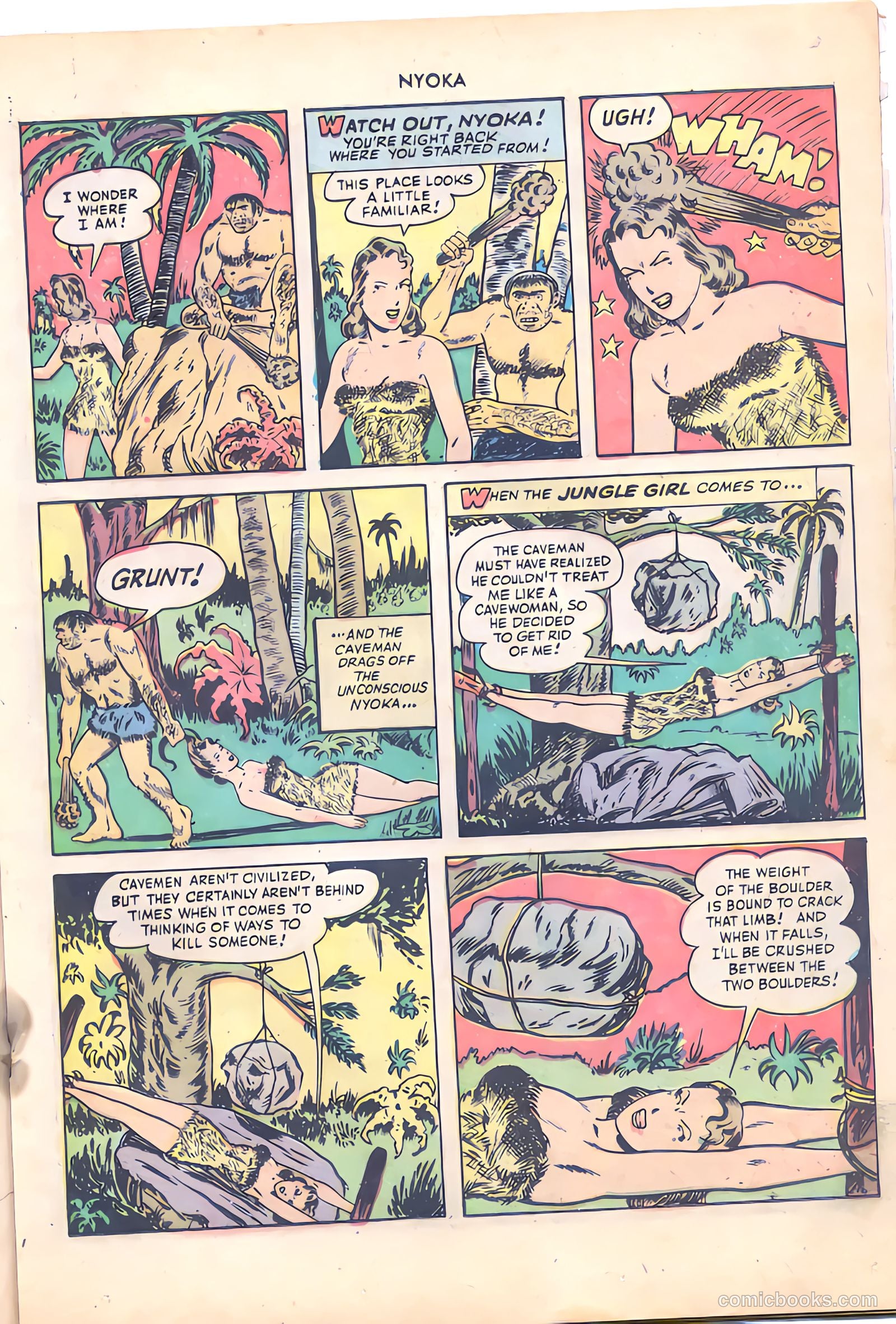 Nyoka the Jungle Girl #29 (1949) — page 25 of 52